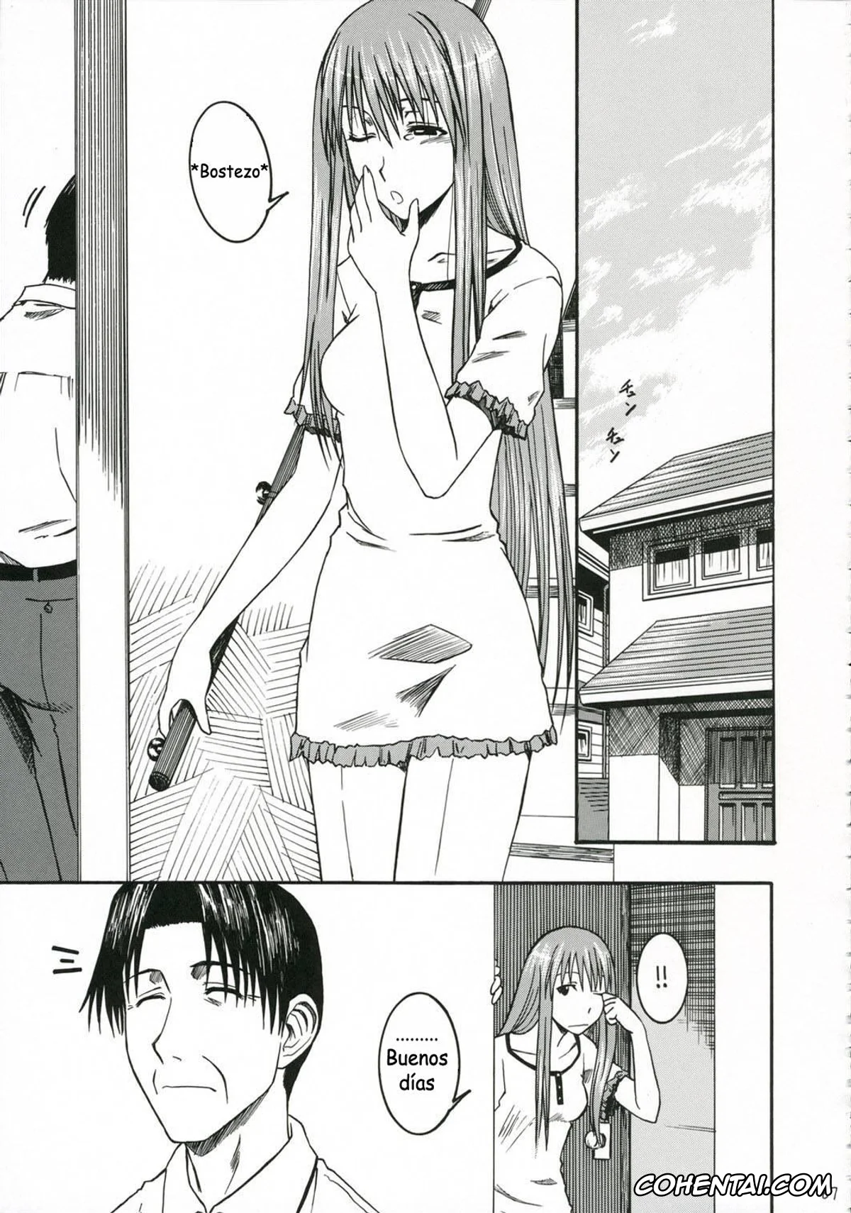 Yotsubato! xxx, Asagi Ayase xxx, Yousuke Koiwai xxx, PRETTY NEIGHBOR&! Vol. 3 (Yotsubato!), pagina 4