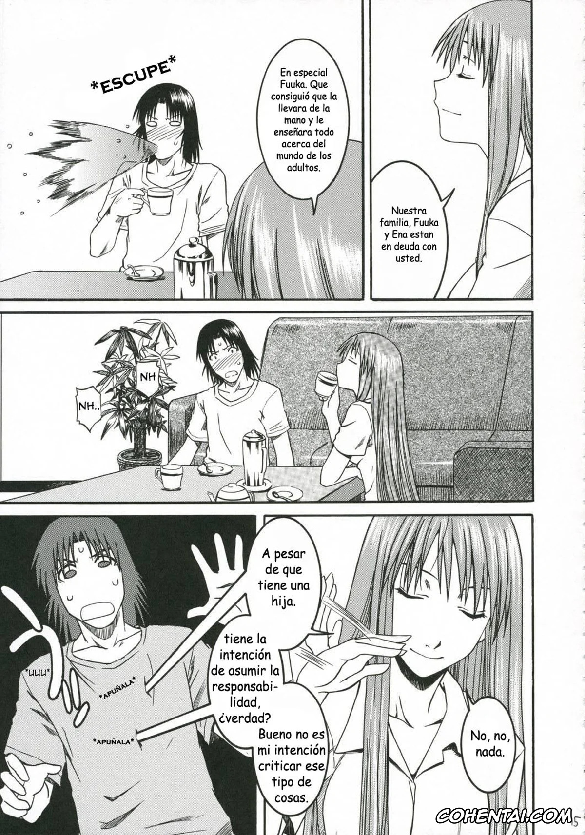 Yotsubato! hentai, Asagi Ayase hentai, Yousuke Koiwai hentai, PRETTY NEIGHBOR&! Vol. 3 (Yotsubato!), pagina 12