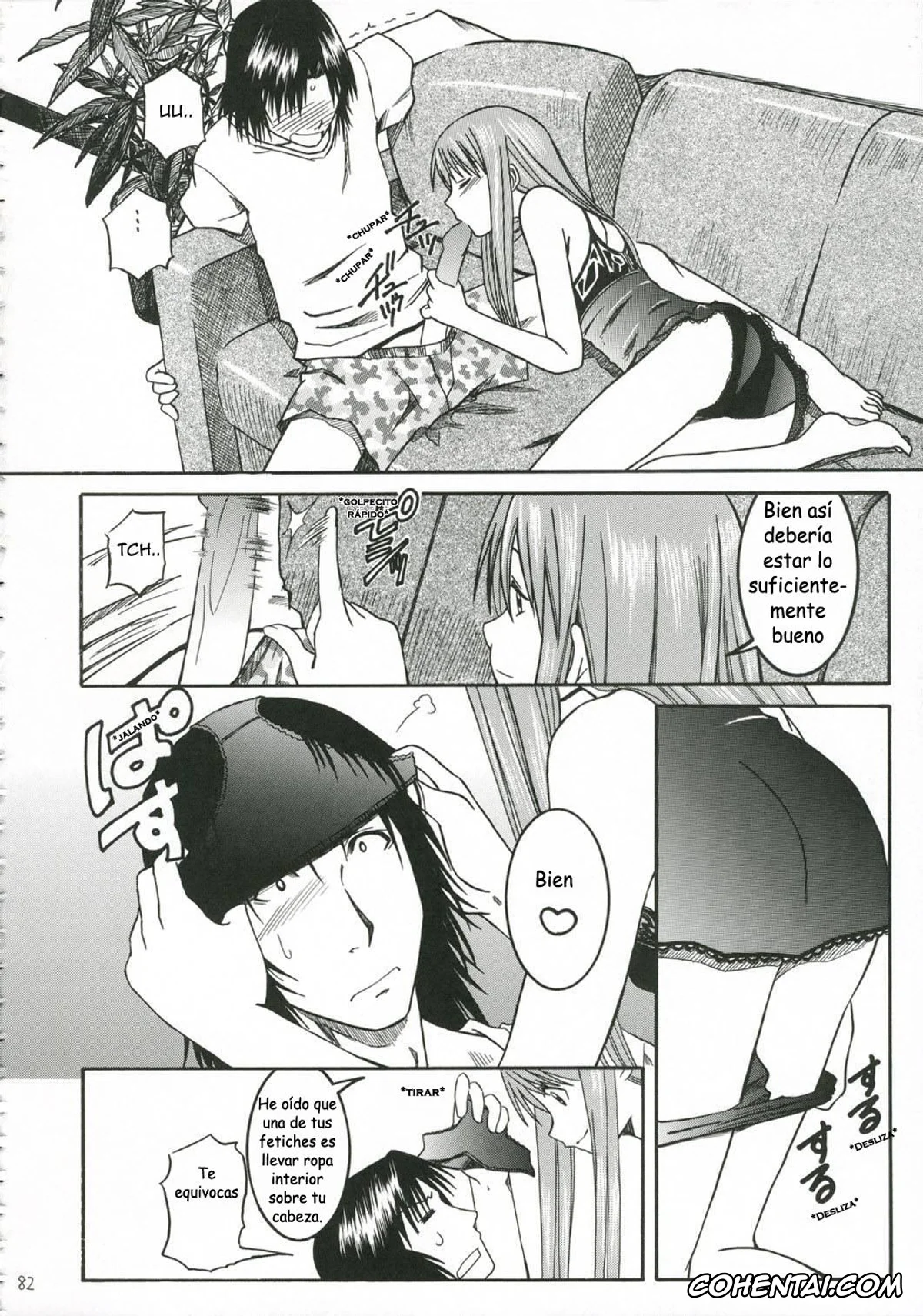 Yotsubato! xxx, Asagi Ayase xxx, Yousuke Koiwai xxx, PRETTY NEIGHBOR&! Vol. 3 (Yotsubato!), pagina 19