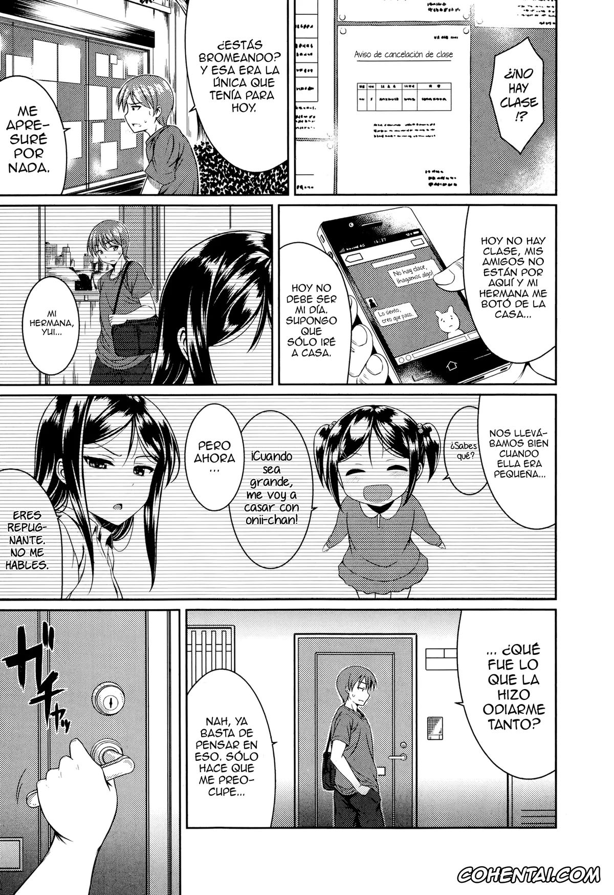 Revistas hentai, COMIC Europa hentai, Sister Conflict (COMIC Europa 2014-07), pagina 3