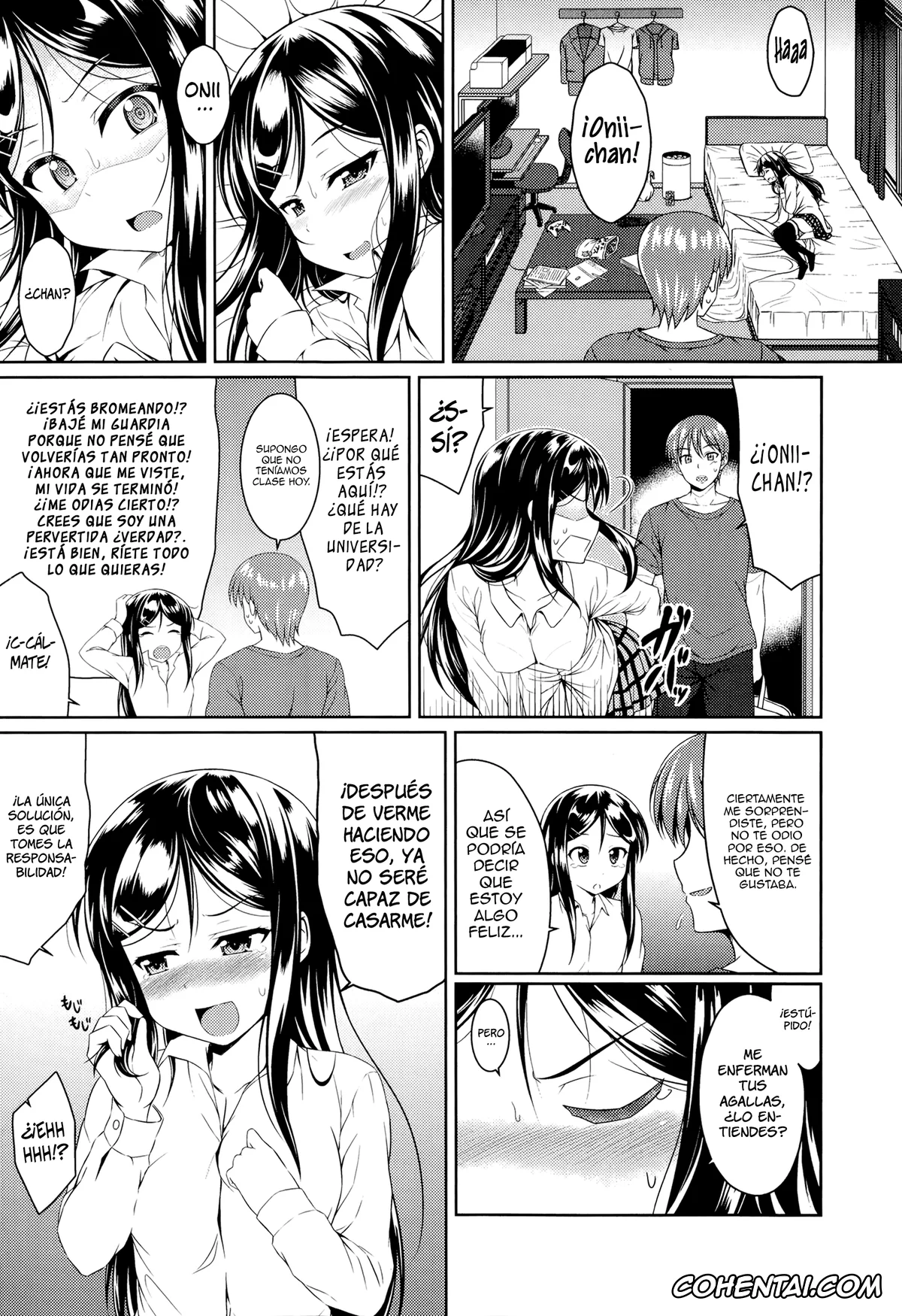 Revistas porno, COMIC Europa porno, Sister Conflict (COMIC Europa 2014-07), pagina 5