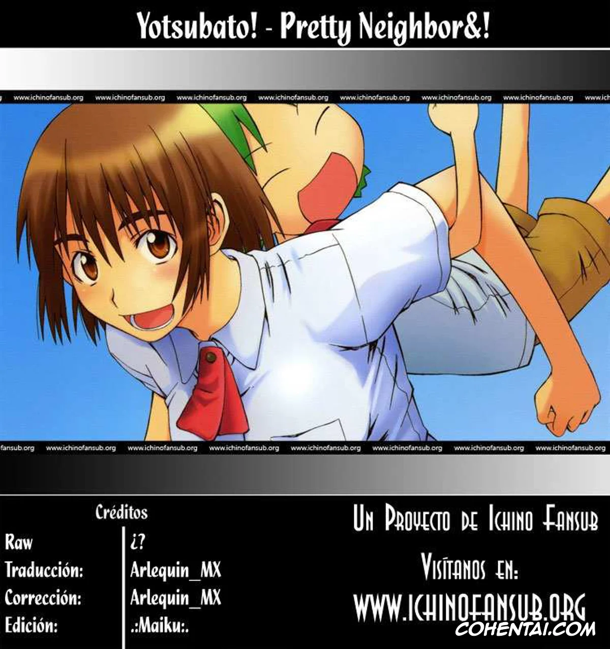 Yotsubato! hentai, Fuuka Ayase hentai, Yousuke Koiwai hentai, PRETTY NEIGHBOR&! Vol. 2 (Yotsubato!), pagina 36