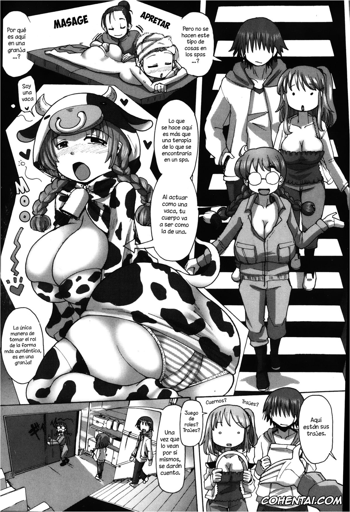 Revistas porno, COMIC Shingeki porno, Mitsuko-chan no nyuugyuu taiken-ki (COMIC Shingeki 2013-02), pagina 5