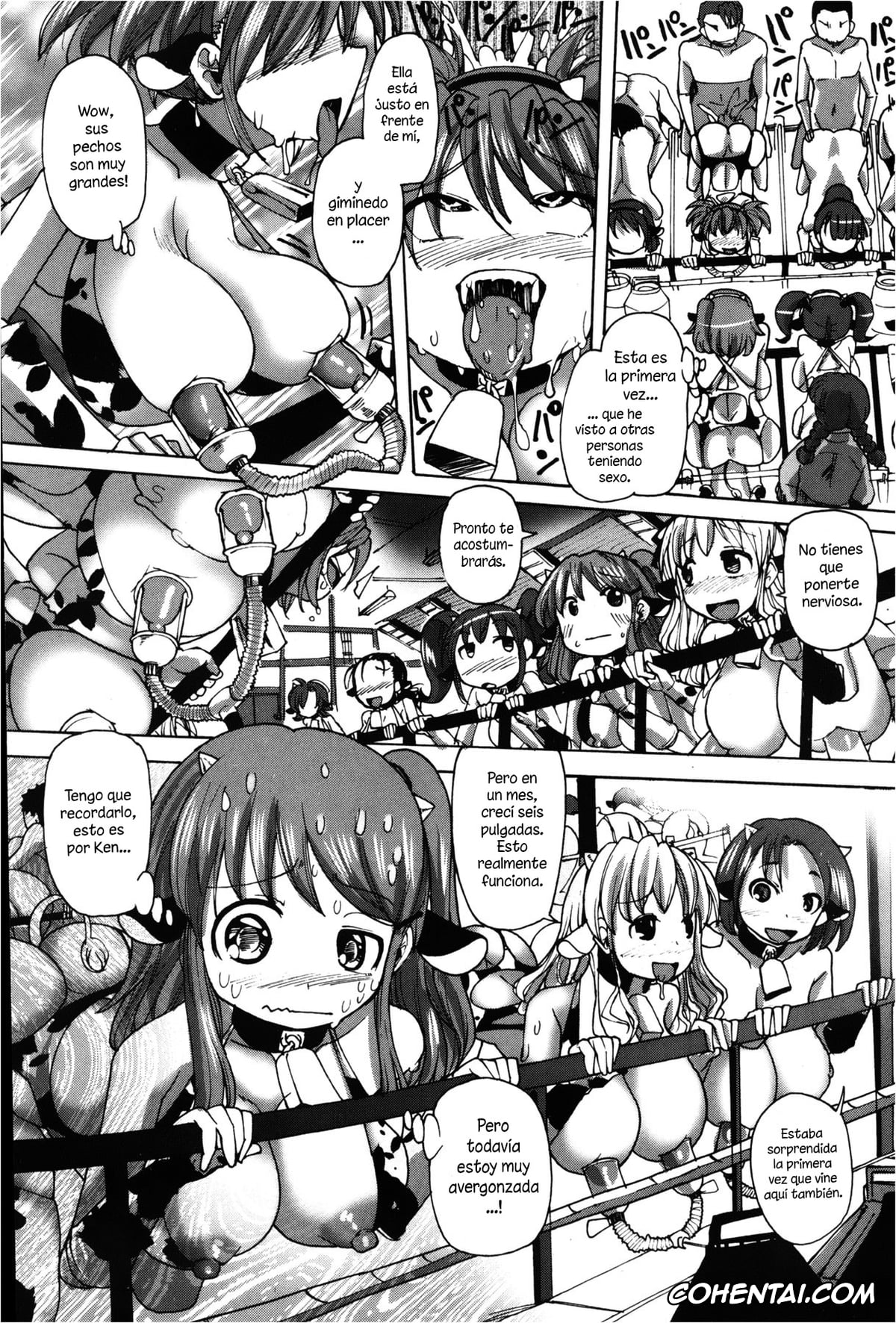 Revistas porno, COMIC Shingeki porno, Mitsuko-chan no nyuugyuu taiken-ki (COMIC Shingeki 2013-02), pagina 11