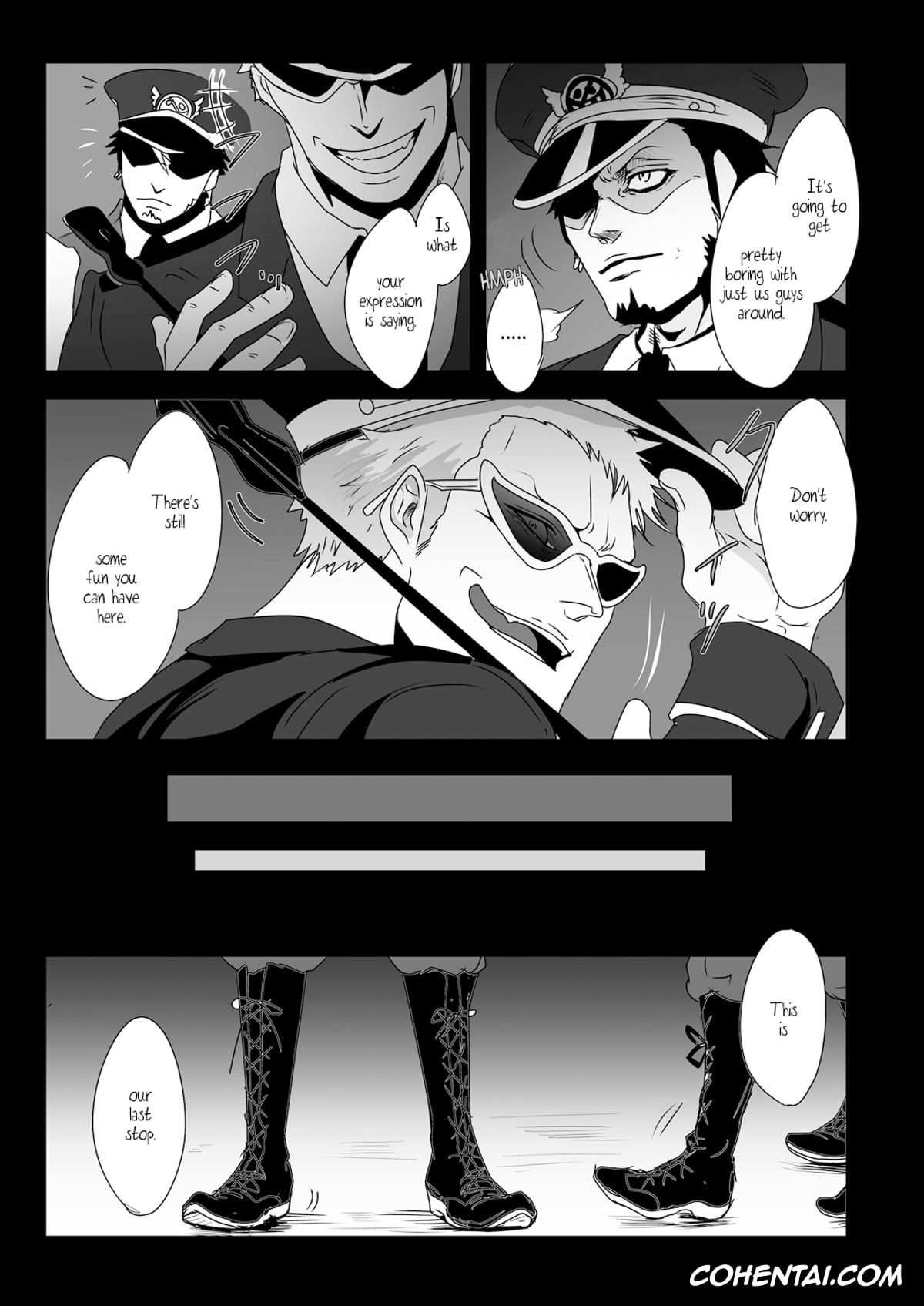 One Piece hentai, Caesar Clown hentai, Crocodile hentai, Donquixote Doflamingo hentai, Trafalgar Law hentai, THE OFFENDERS (One Piece), pagina 6