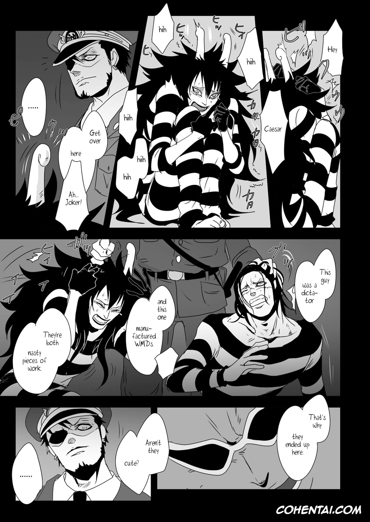 One Piece porno, Caesar Clown porno, Crocodile porno, Donquixote Doflamingo porno, Trafalgar Law porno, THE OFFENDERS (One Piece), pagina 8
