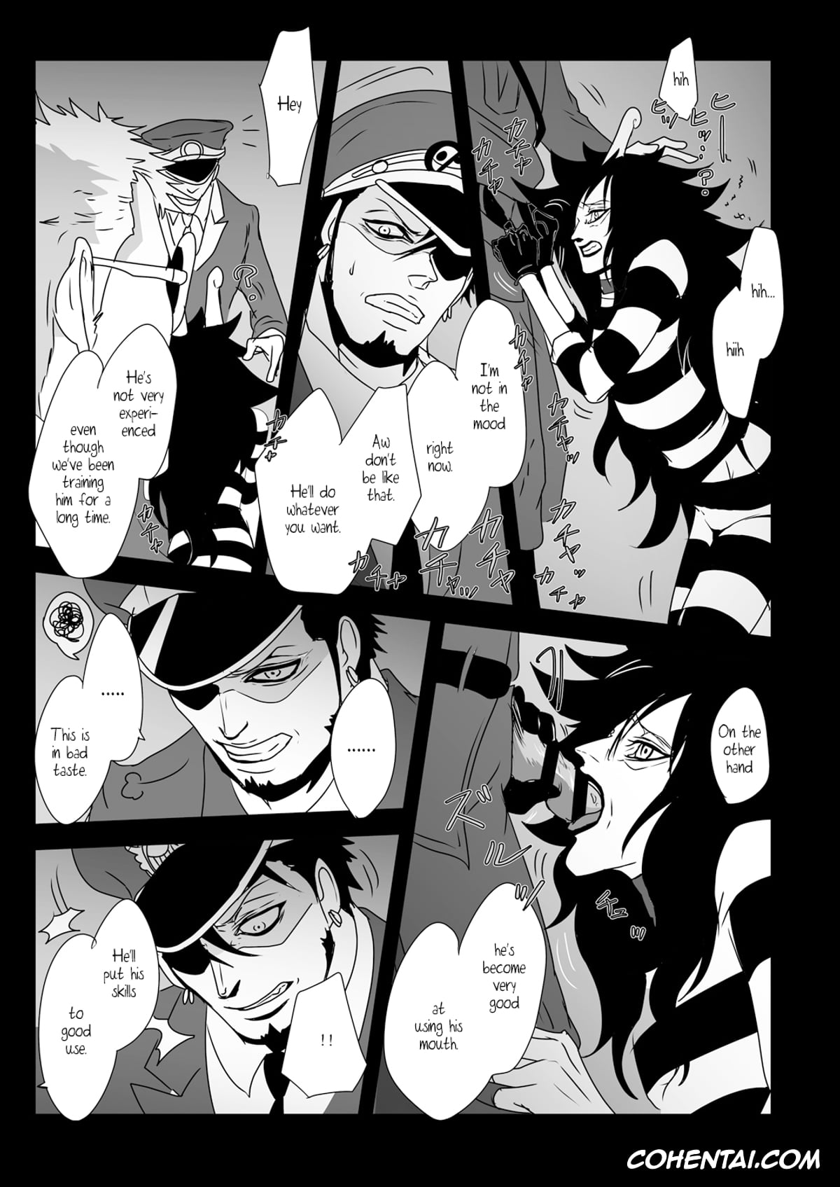One Piece xxx, Caesar Clown xxx, Crocodile xxx, Donquixote Doflamingo xxx, Trafalgar Law xxx, THE OFFENDERS (One Piece), pagina 10