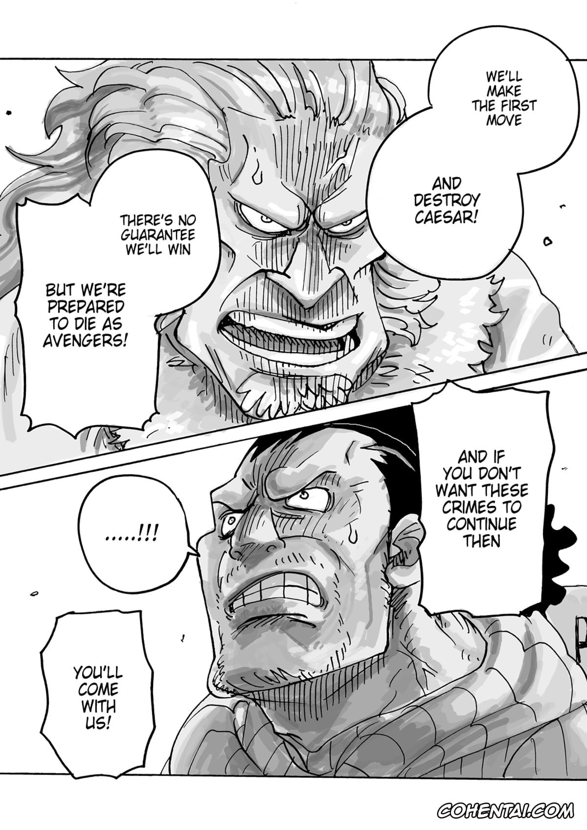 One Piece hentai, Caesar Clown hentai, Crocodile hentai, Donquixote Doflamingo hentai, Trafalgar Law hentai, THE OFFENDERS (One Piece), pagina 33