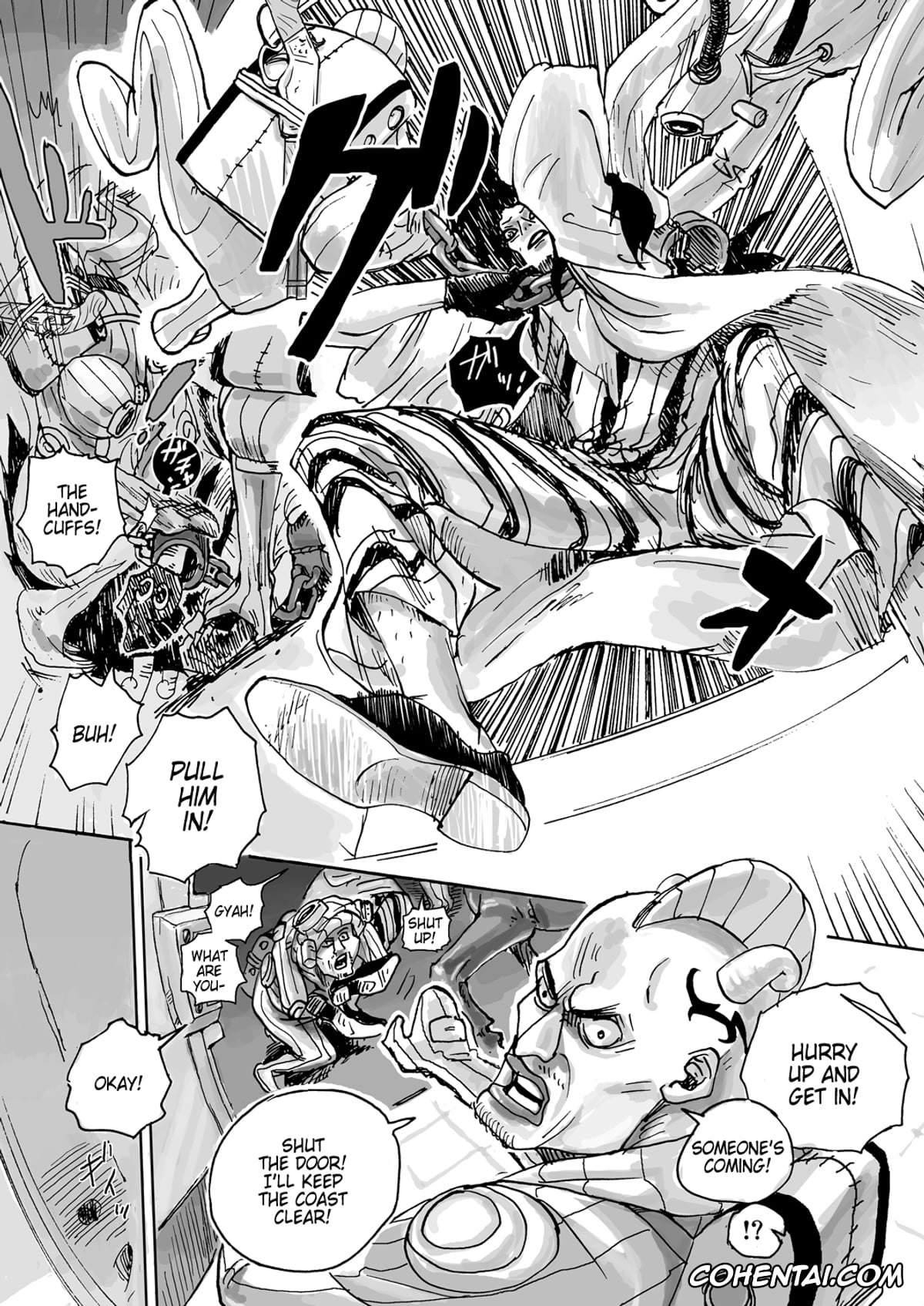 One Piece hentai, Caesar Clown hentai, Crocodile hentai, Donquixote Doflamingo hentai, Trafalgar Law hentai, THE OFFENDERS (One Piece), pagina 39