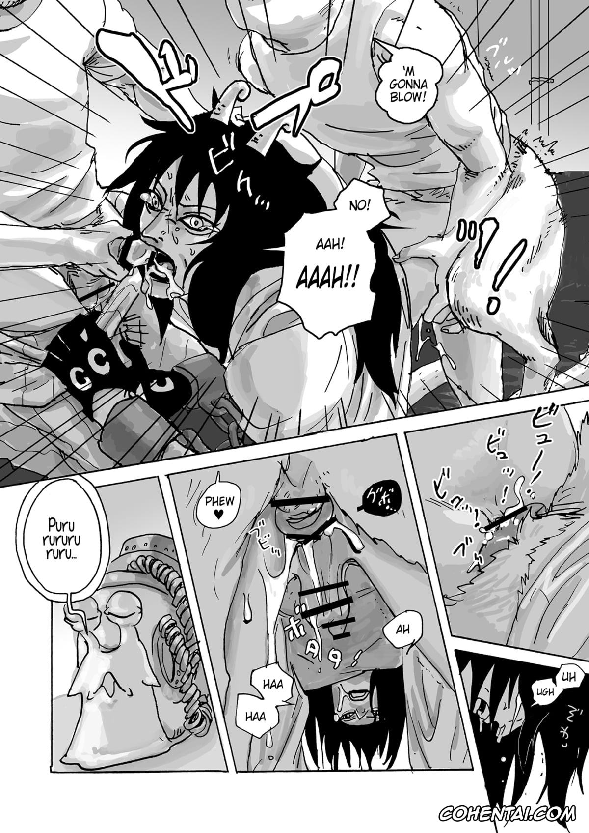 One Piece hentai, Caesar Clown hentai, Crocodile hentai, Donquixote Doflamingo hentai, Trafalgar Law hentai, THE OFFENDERS (One Piece), pagina 45
