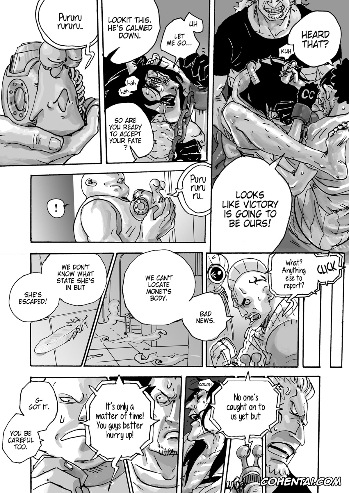One Piece hentai, Caesar Clown hentai, Crocodile hentai, Donquixote Doflamingo hentai, Trafalgar Law hentai, THE OFFENDERS (One Piece), pagina 48