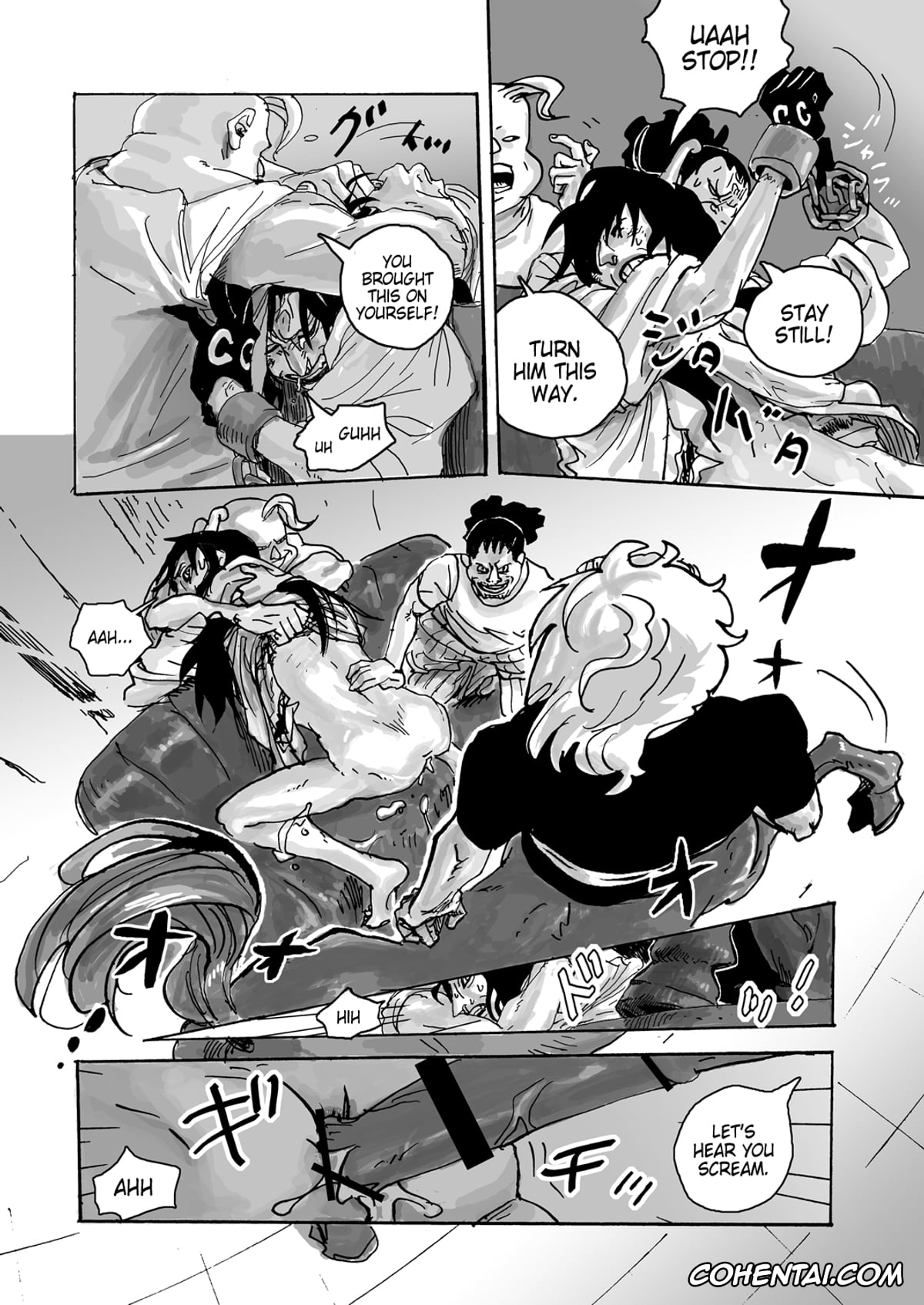 One Piece porno, Caesar Clown porno, Crocodile porno, Donquixote Doflamingo porno, Trafalgar Law porno, THE OFFENDERS (One Piece), pagina 50
