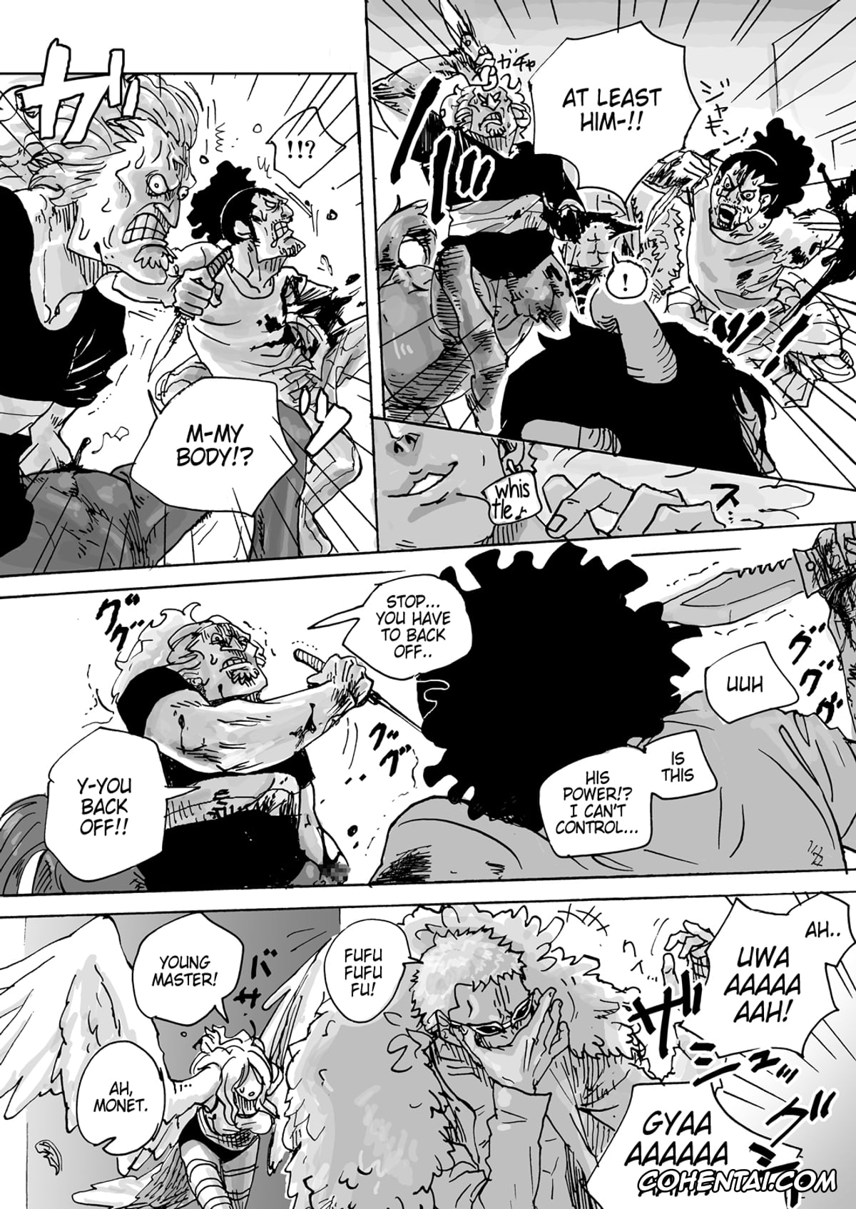 One Piece hentai, Caesar Clown hentai, Crocodile hentai, Donquixote Doflamingo hentai, Trafalgar Law hentai, THE OFFENDERS (One Piece), pagina 57
