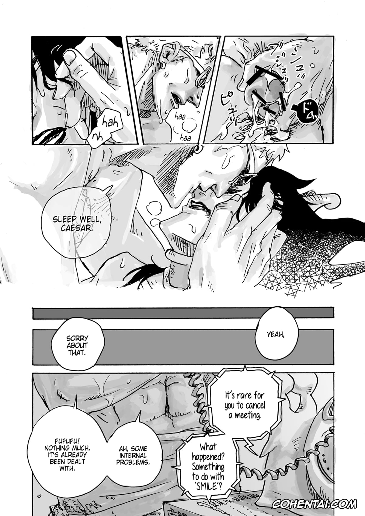 One Piece xxx, Caesar Clown xxx, Crocodile xxx, Donquixote Doflamingo xxx, Trafalgar Law xxx, THE OFFENDERS (One Piece), pagina 70