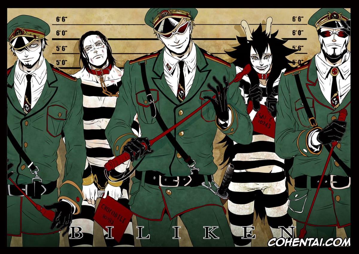 One Piece xxx, Caesar Clown xxx, Crocodile xxx, Donquixote Doflamingo xxx, Trafalgar Law xxx, THE OFFENDERS (One Piece), pagina 76