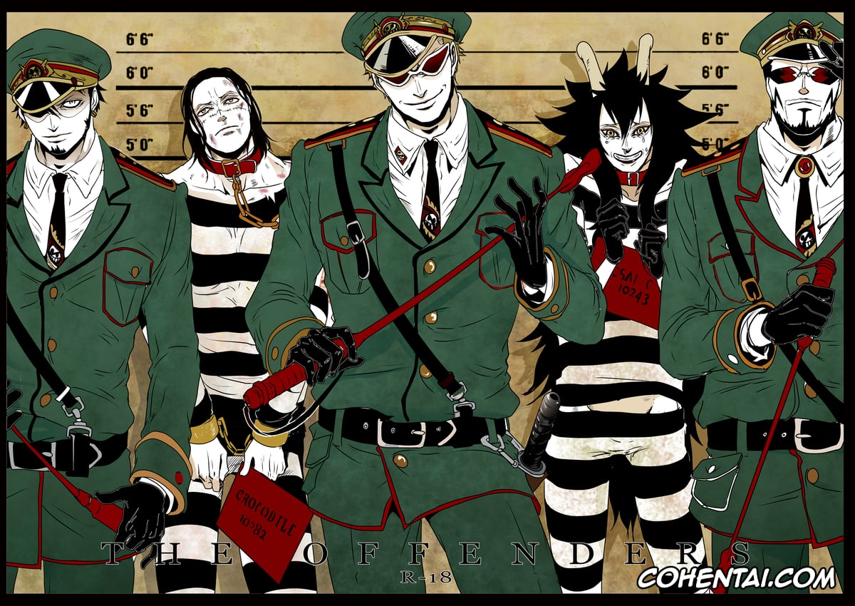One Piece hentai, Caesar Clown hentai, Crocodile hentai, Donquixote Doflamingo hentai, Trafalgar Law hentai, THE OFFENDERS (One Piece), pagina 78