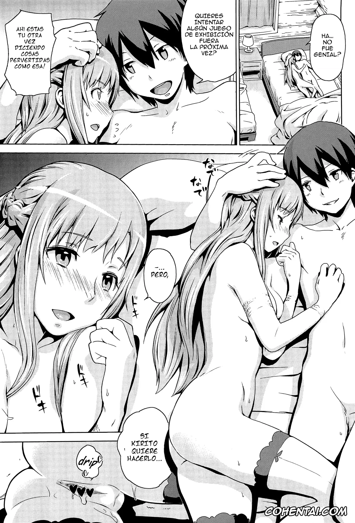 Sword Art Online hentai, Asuna Yuuki hentai, Kazuto Kirigaya | Kirito hentai, Tousaku no Honeymoon (Sword Art Online), pagina 24