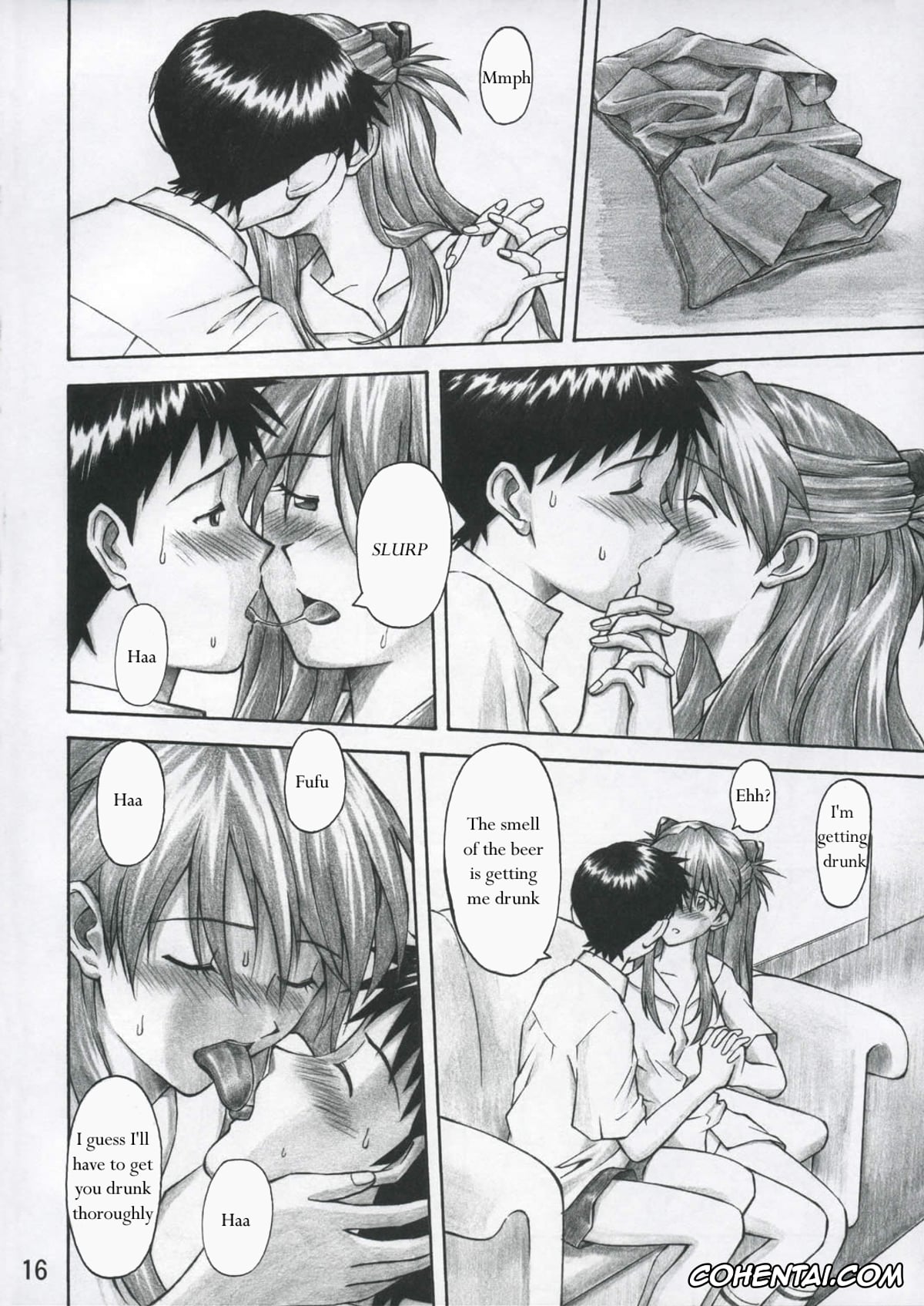 Neon Genesis Evangelion hentai, Asuka Langley Soryu hentai, Shinji Ikari hentai, ASUKA TRIAL (Neon Genesis Evangelion), pagina 15