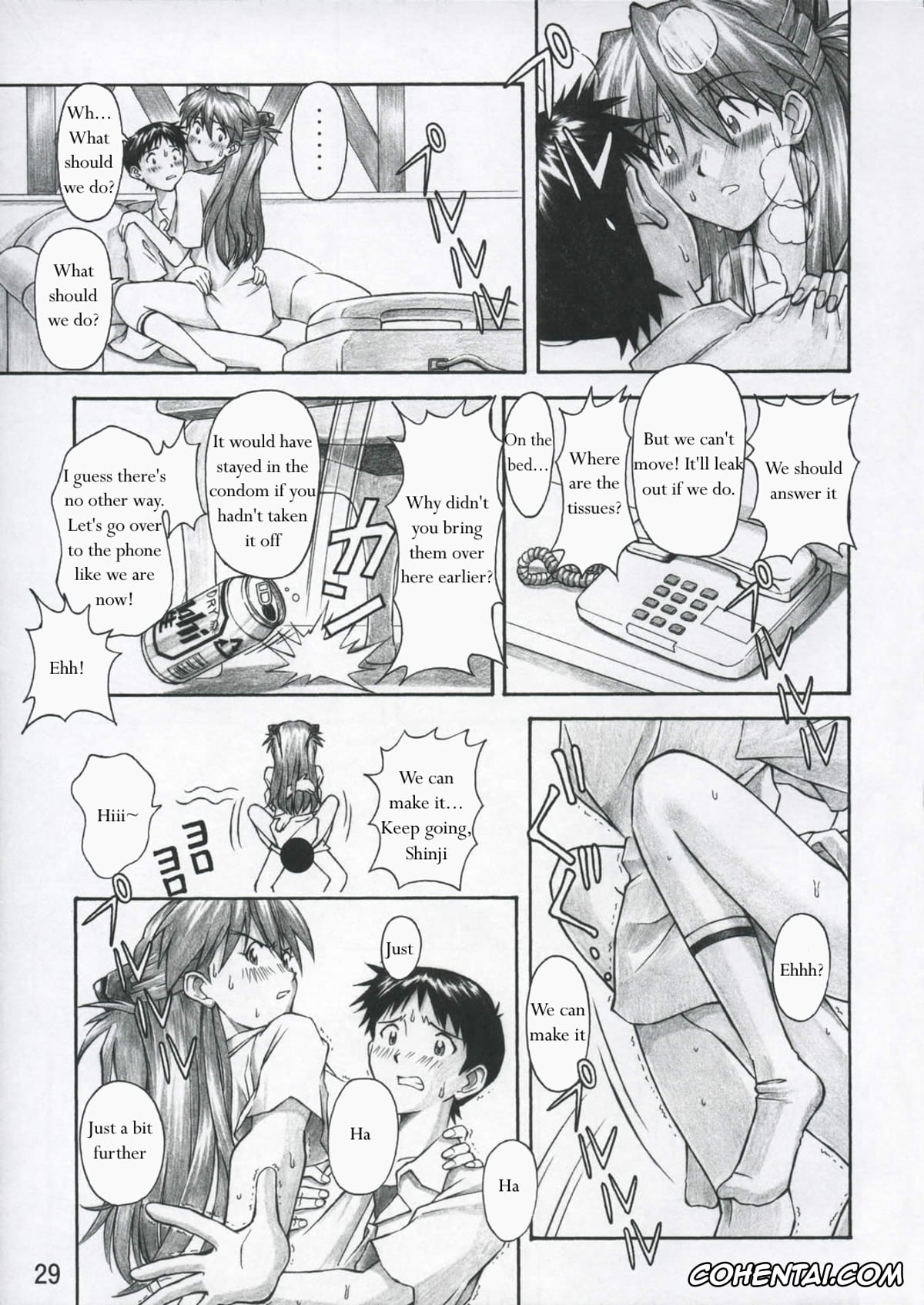 Neon Genesis Evangelion xxx, Asuka Langley Soryu xxx, Shinji Ikari xxx, ASUKA TRIAL (Neon Genesis Evangelion), pagina 28