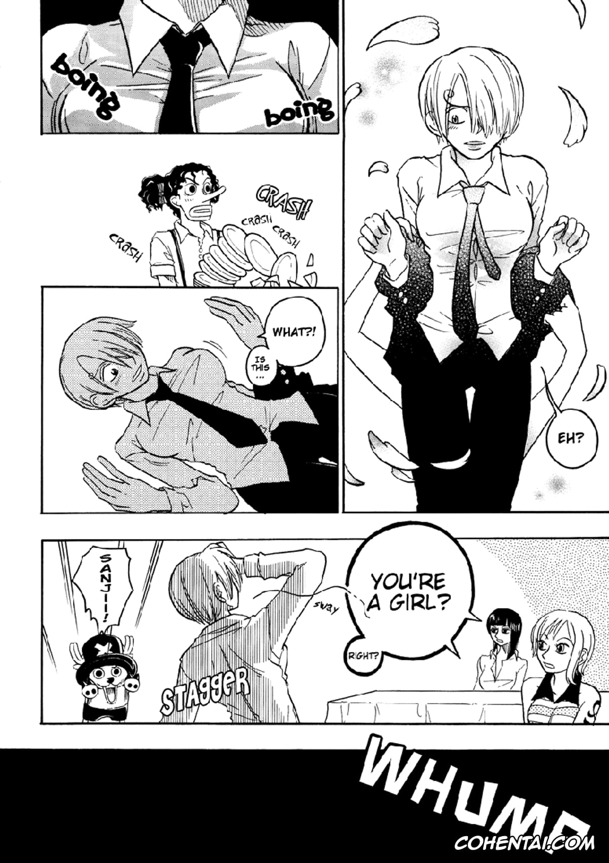 One Piece porno, Nico Robin porno, Sanji Vinsmoke porno, Strange Qualia (One Piece), pagina 5