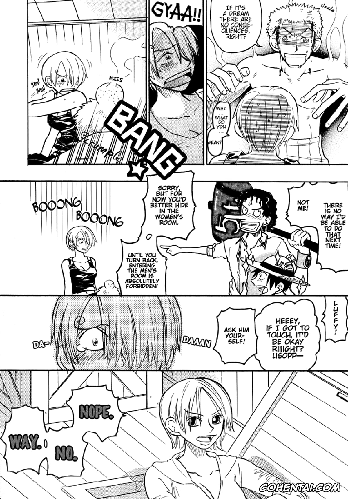 One Piece xxx, Nico Robin xxx, Sanji Vinsmoke xxx, Strange Qualia (One Piece), pagina 7