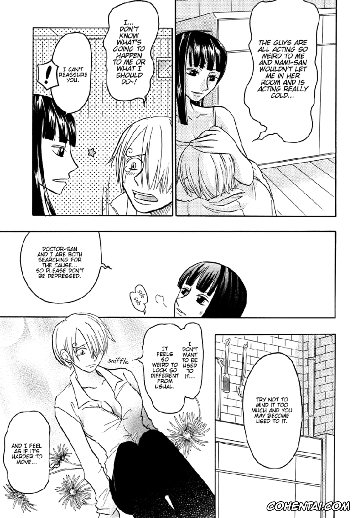 One Piece xxx, Nico Robin xxx, Sanji Vinsmoke xxx, Strange Qualia (One Piece), pagina 10