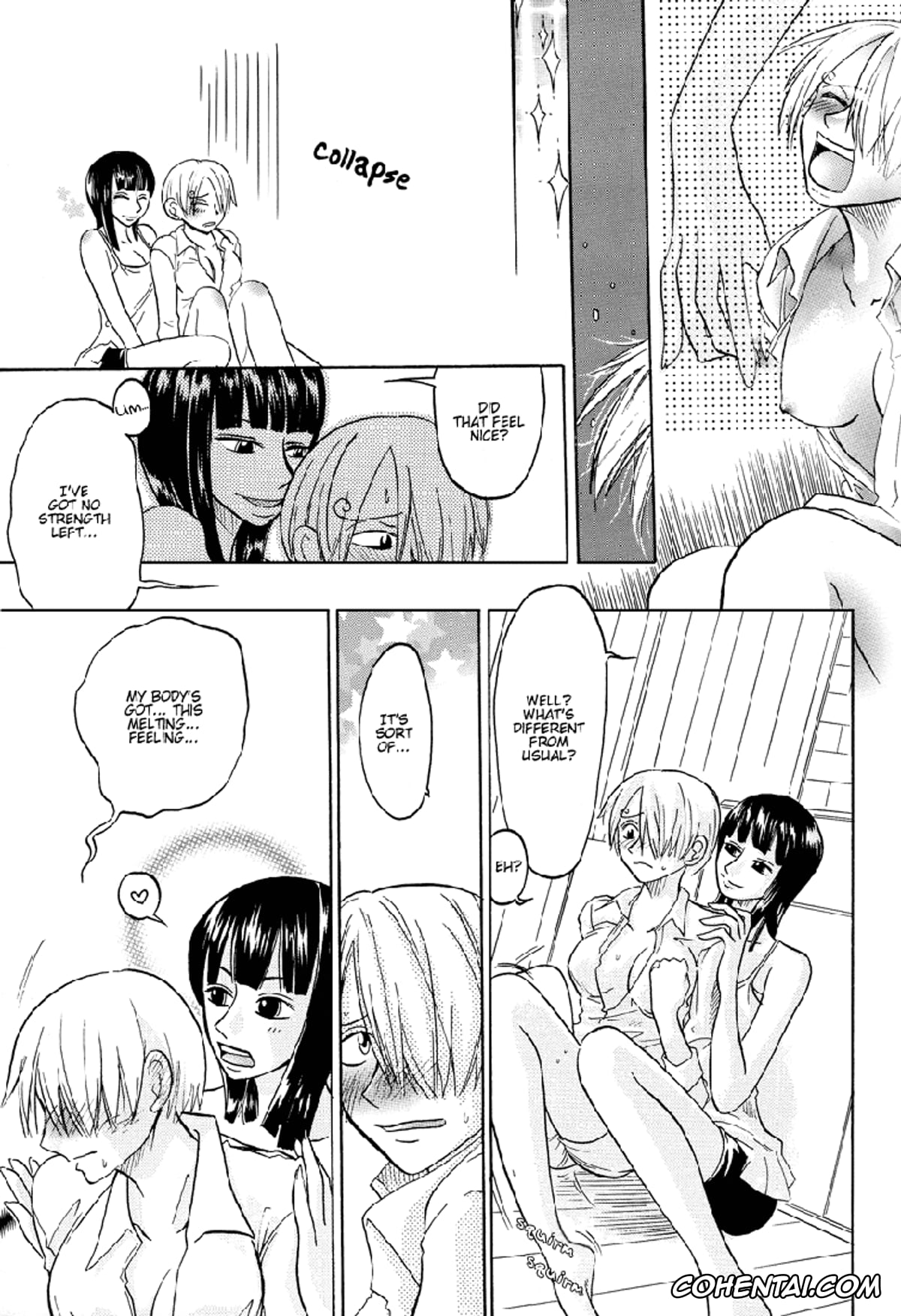One Piece xxx, Nico Robin xxx, Sanji Vinsmoke xxx, Strange Qualia (One Piece), pagina 16
