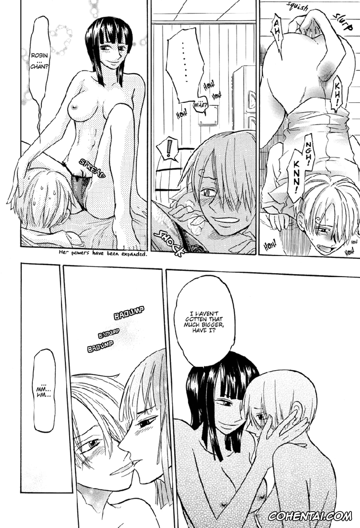 One Piece hentai, Nico Robin hentai, Sanji Vinsmoke hentai, Strange Qualia (One Piece), pagina 21