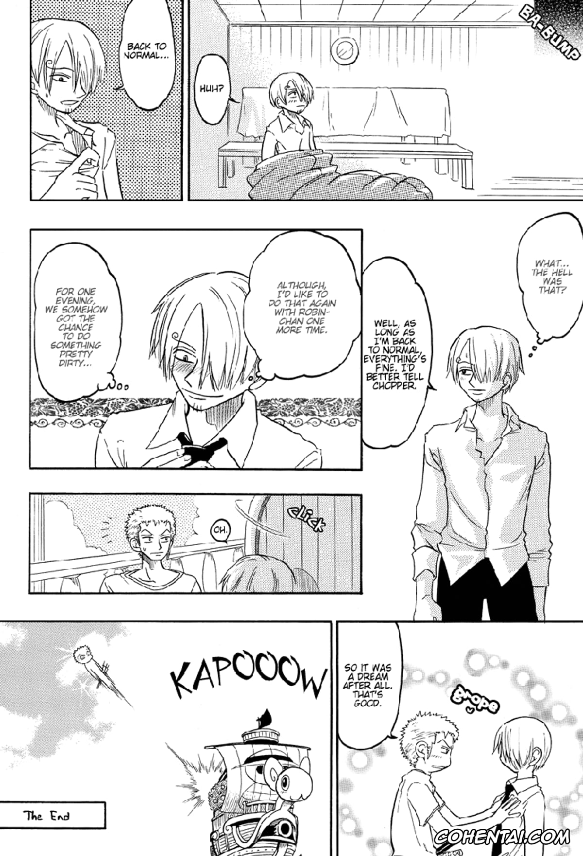 One Piece xxx, Nico Robin xxx, Sanji Vinsmoke xxx, Strange Qualia (One Piece), pagina 25