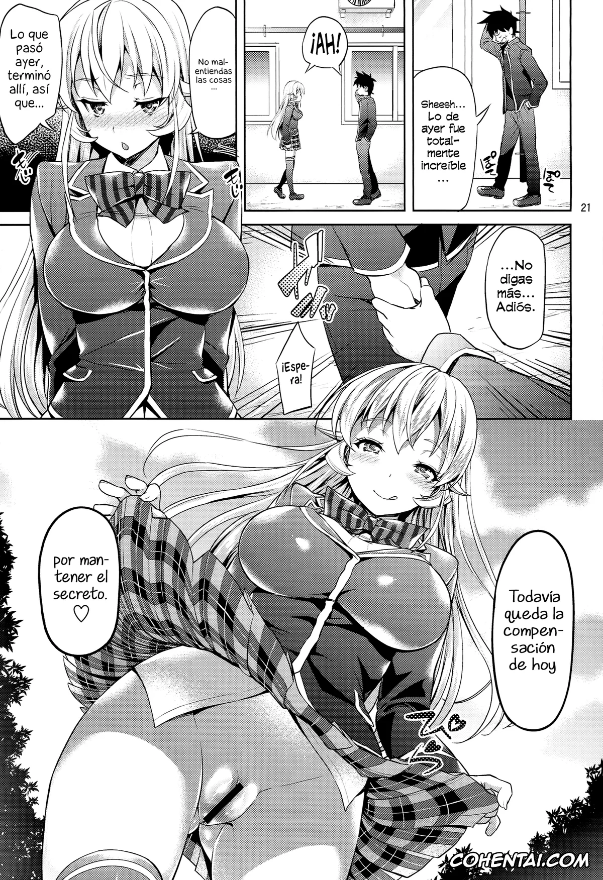 Shokugeki no Soma hentai, Erina Nakiri hentai, Souma Yukihira hentai, Haitenaino? Erina-sama! (Shokugeki no Soma), pagina 21