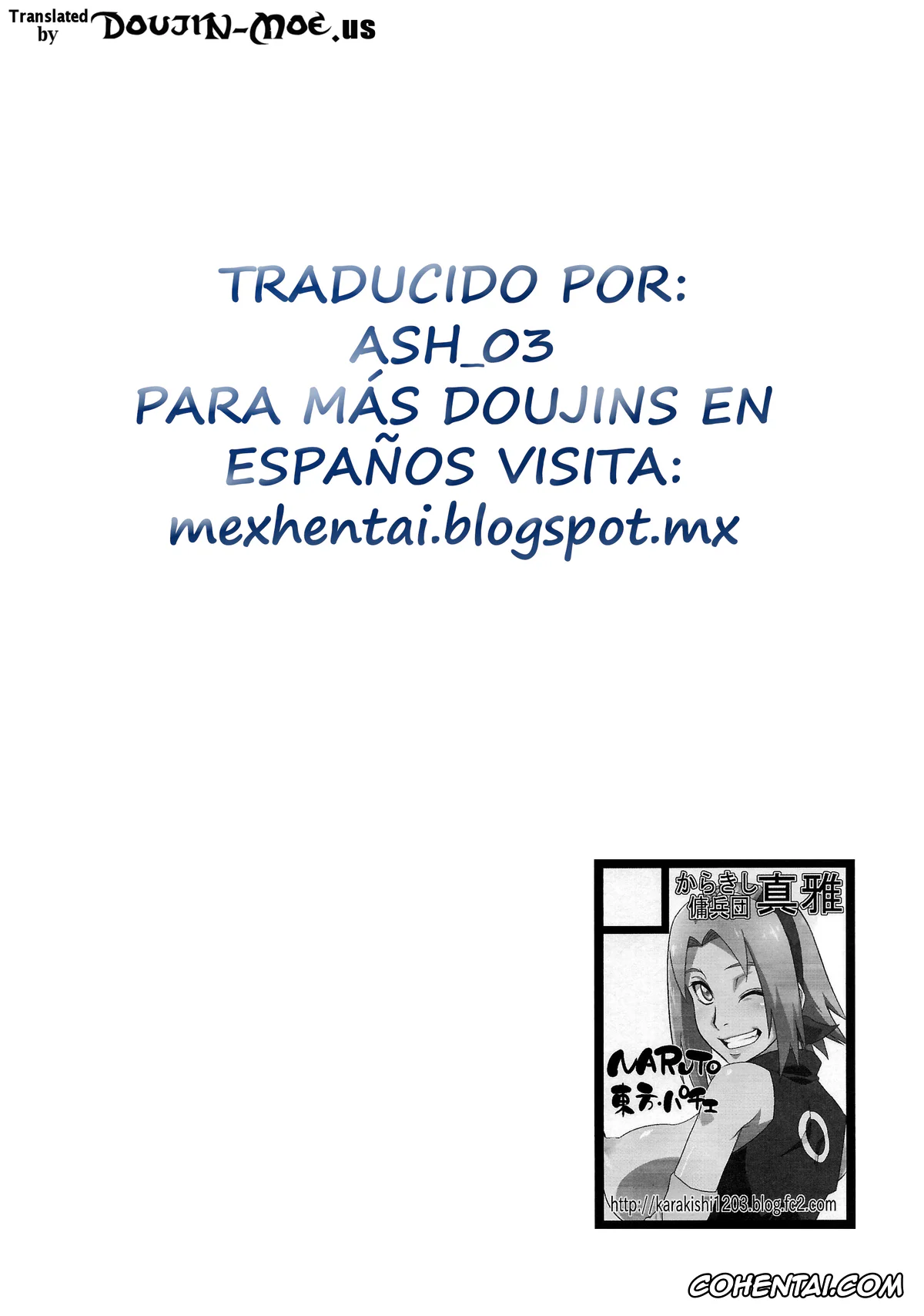 NARUTO hentai, Naruto Uzumaki hentai, Sakura Haruno hentai, Saboten Nindou 3 (Naruto), pagina 3