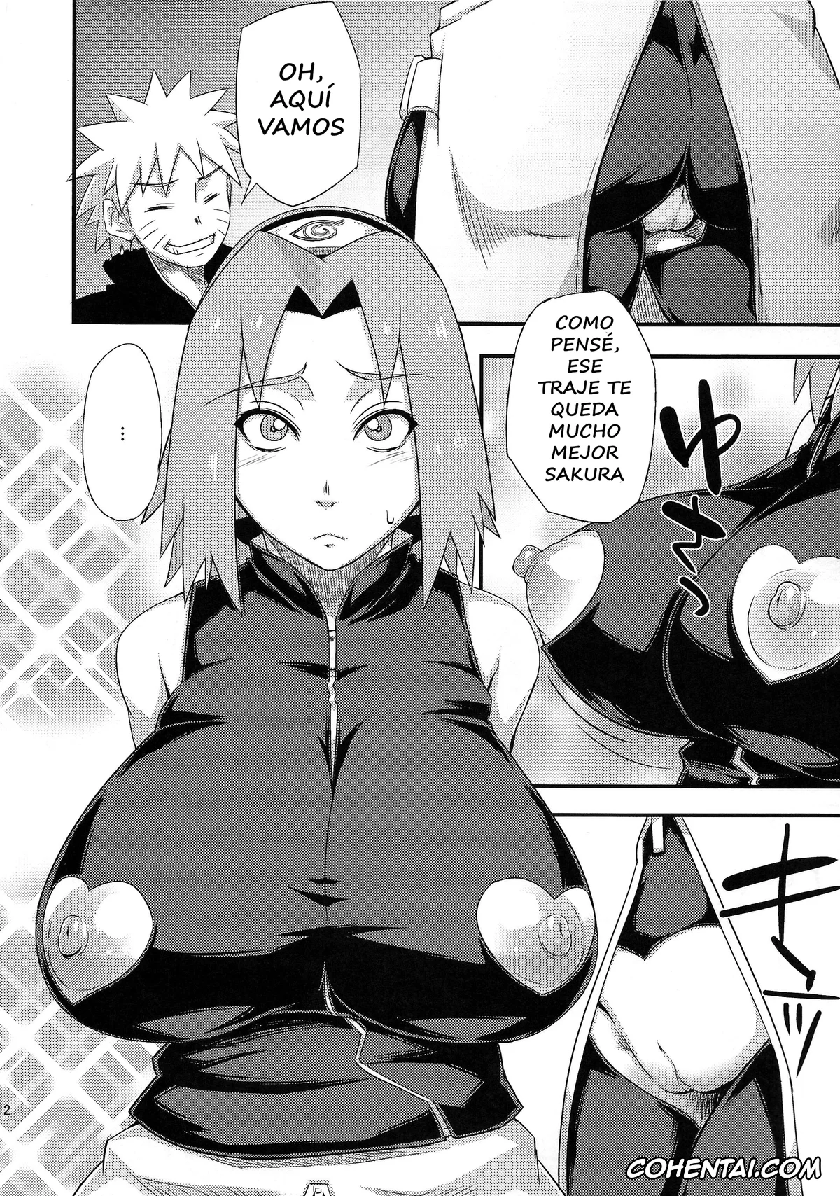 NARUTO porno, Naruto Uzumaki porno, Sakura Haruno porno, Saboten Nindou 3 (Naruto), pagina 11