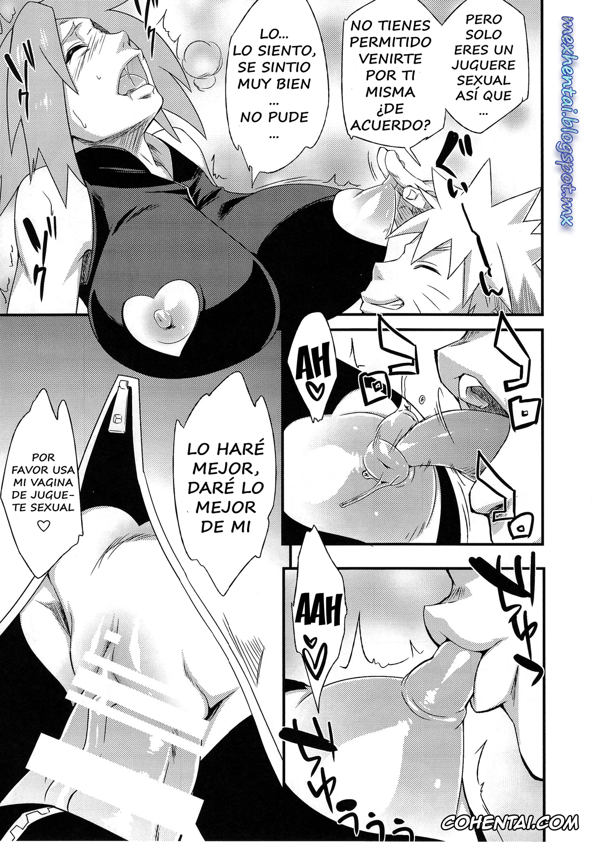 NARUTO hentai, Naruto Uzumaki hentai, Sakura Haruno hentai, Saboten Nindou 3 (Naruto), pagina 18