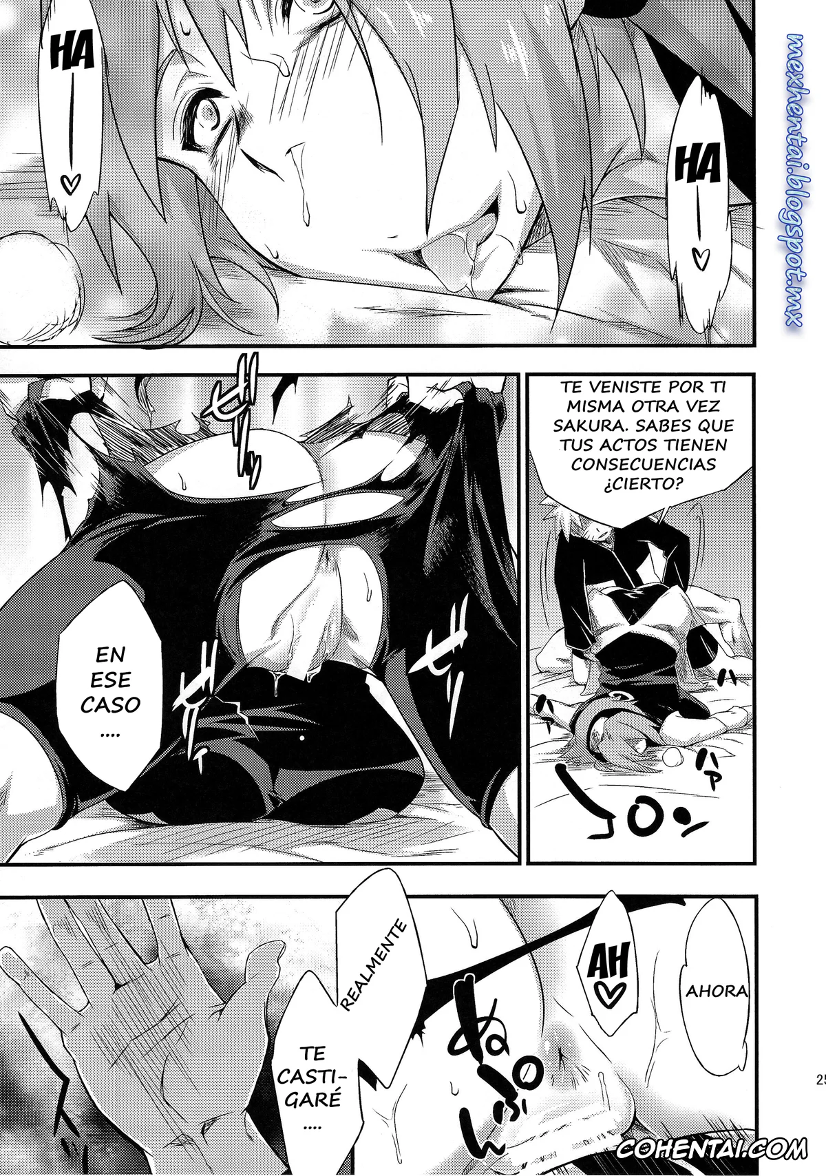 NARUTO hentai, Naruto Uzumaki hentai, Sakura Haruno hentai, Saboten Nindou 3 (Naruto), pagina 24