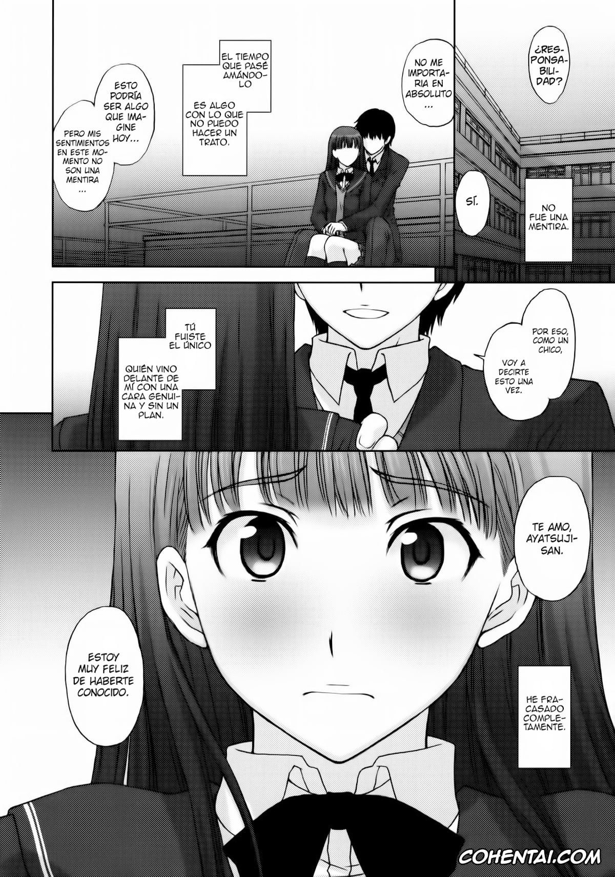Amagami xxx, Junichi Tachibana xxx, Tsukasa Ayatsuji xxx, Kamen Yuutousei to Hentai Shinshi. (Amagami), pagina 31