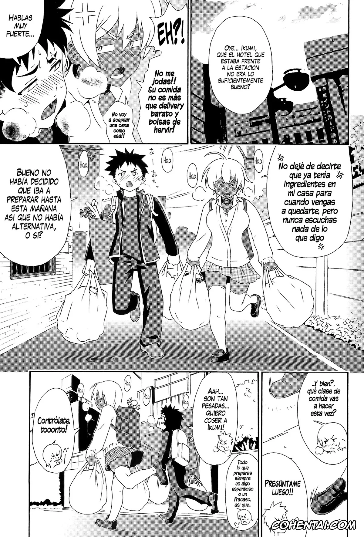 Shokugeki no Soma porno, Ikumi Mito porno, Souma Yukihira porno, Ikumi-chan Niku Niku (Shokugeki no Soma), pagina 5