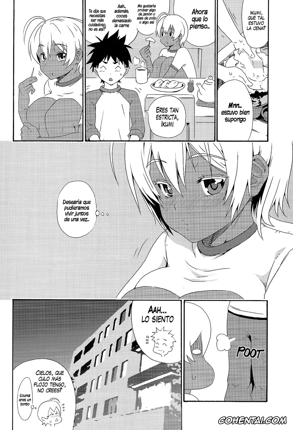 Shokugeki no Soma hentai, Ikumi Mito hentai, Souma Yukihira hentai, Ikumi-chan Niku Niku (Shokugeki no Soma), pagina 24