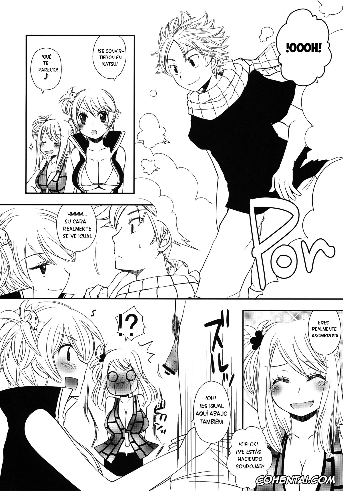 Fairy Tail xxx, Lucy Ashley xxx, Lucy Heartfilia xxx, Mirajane Strauss xxx, Natsu Dragneel xxx, Double Lucy (Fairy Tail), pagina 4