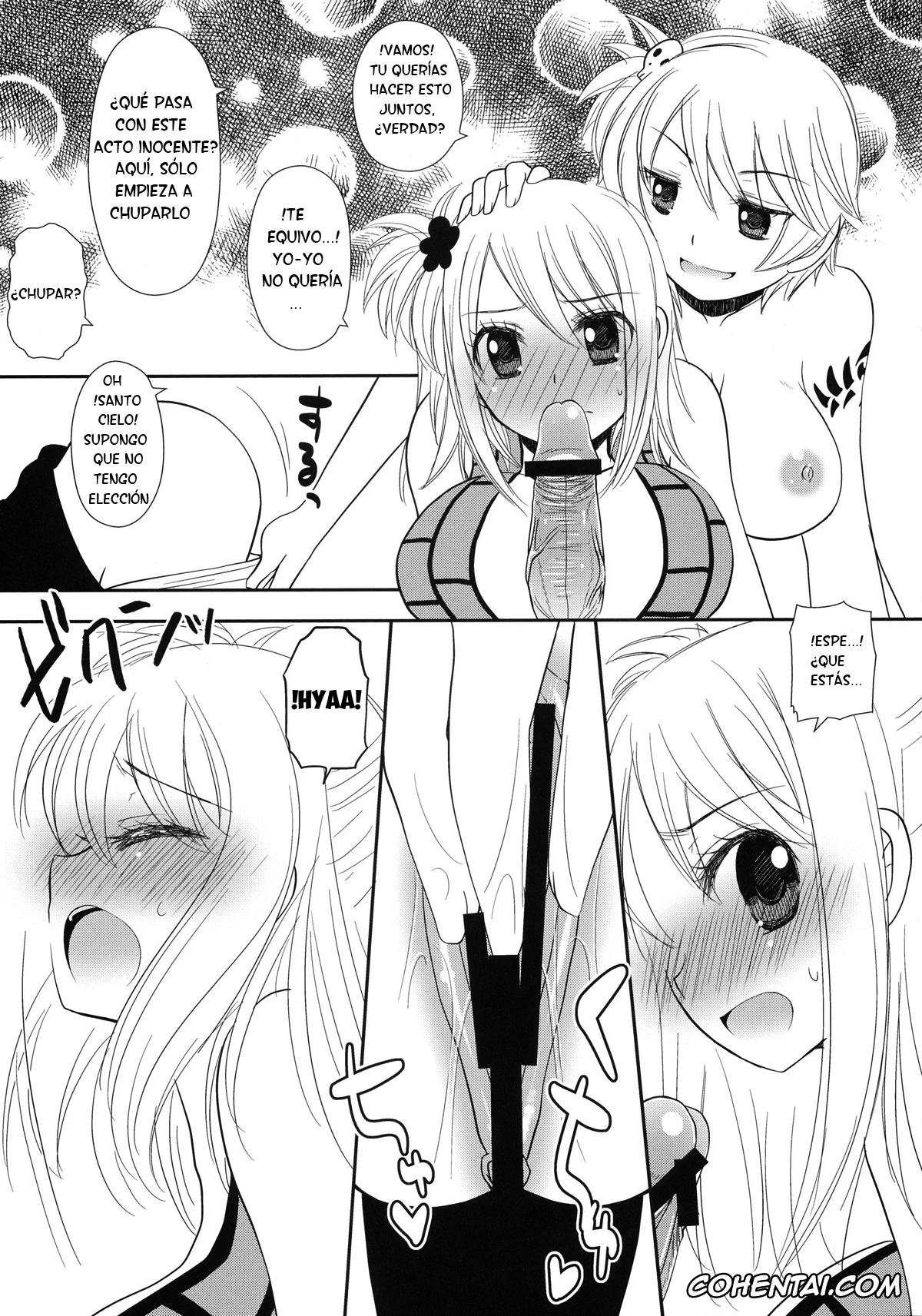 Fairy Tail xxx, Lucy Ashley xxx, Lucy Heartfilia xxx, Mirajane Strauss xxx, Natsu Dragneel xxx, Double Lucy (Fairy Tail), pagina 7