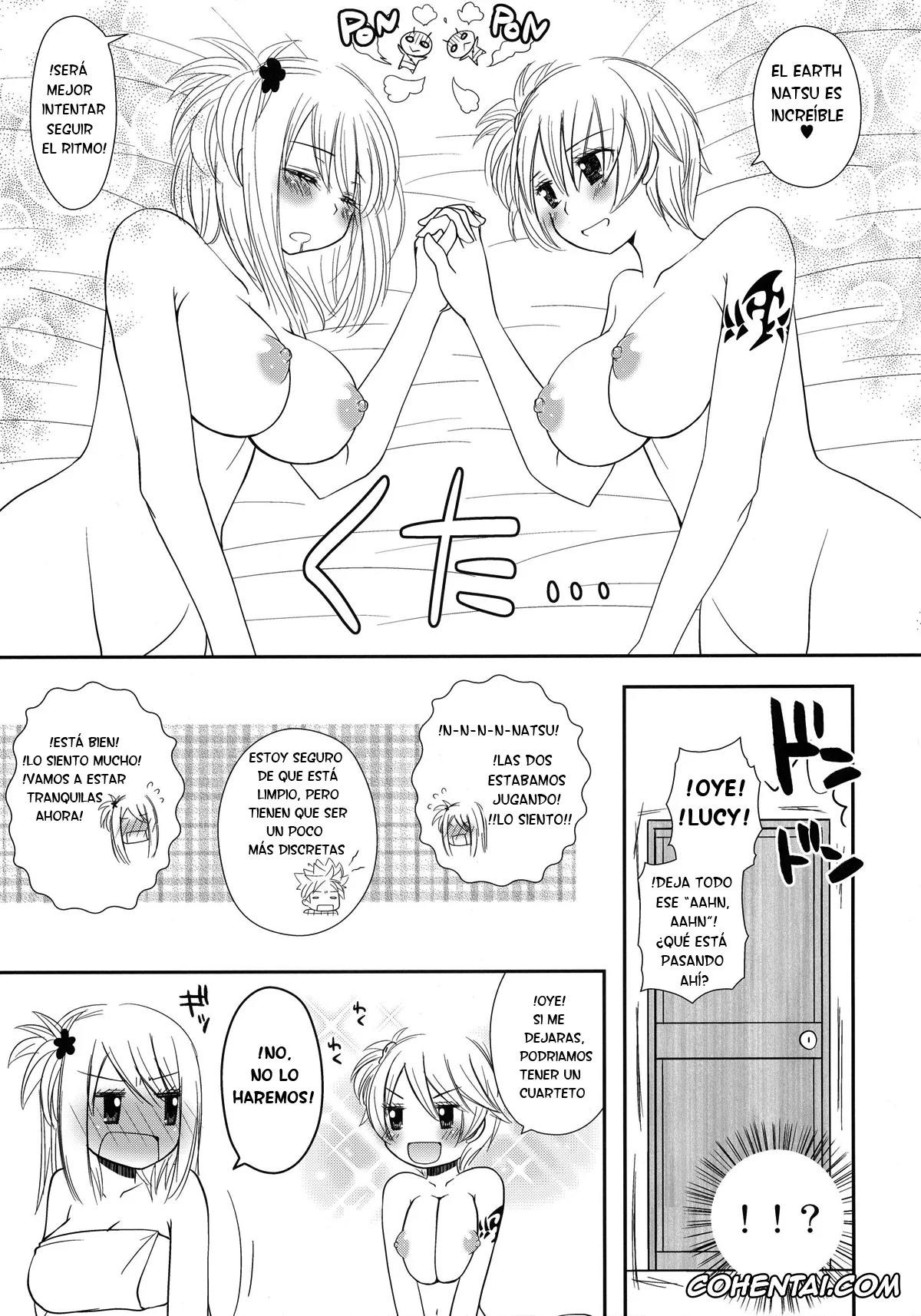 Fairy Tail hentai, Lucy Ashley hentai, Lucy Heartfilia hentai, Mirajane Strauss hentai, Natsu Dragneel hentai, Double Lucy (Fairy Tail), pagina 21