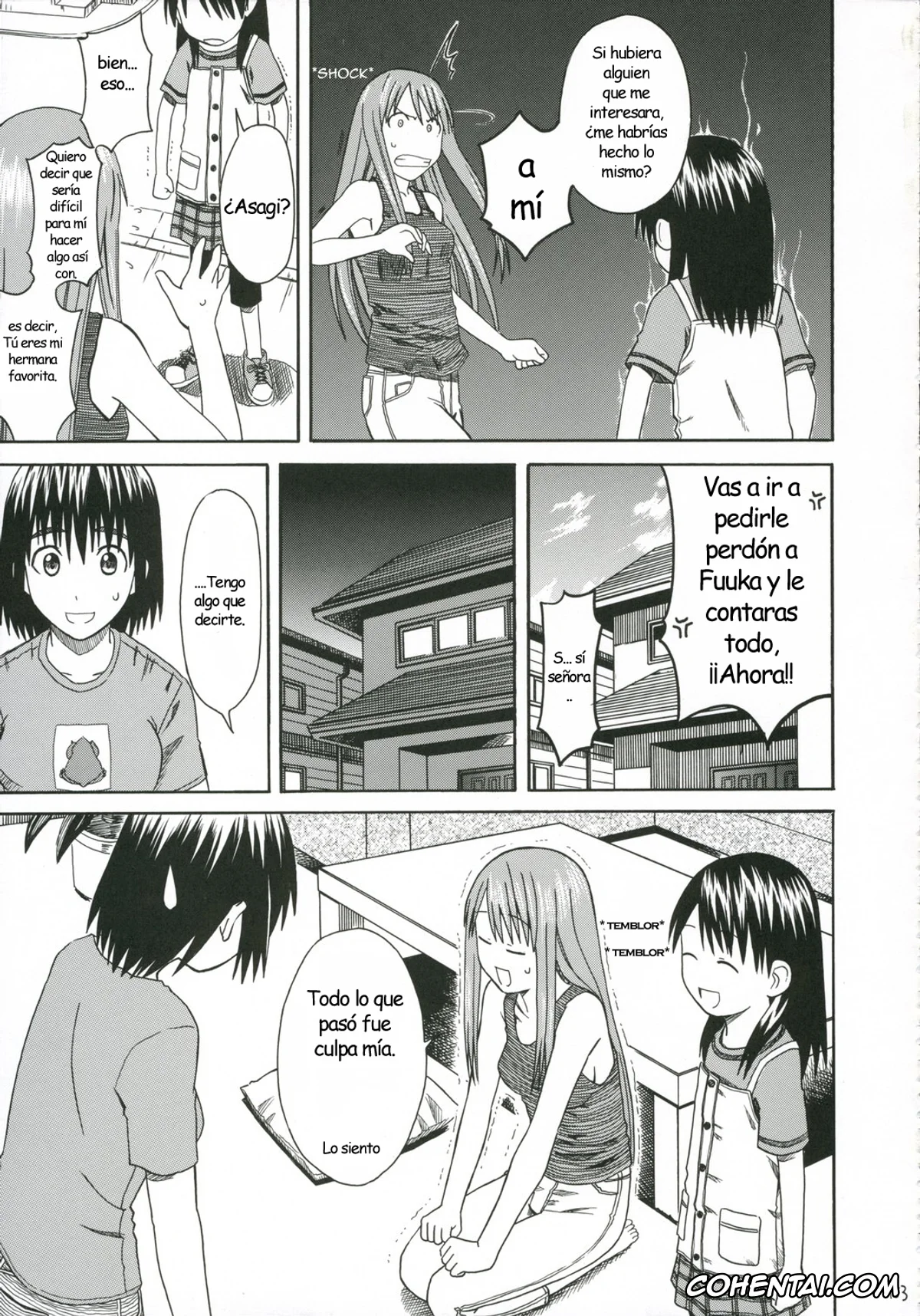 Yotsubato! xxx, Fuuka Ayase xxx, Yousuke Koiwai xxx, PRETTY NEIGHBOR&! Vol. 5 (Yotsubato!), pagina 10