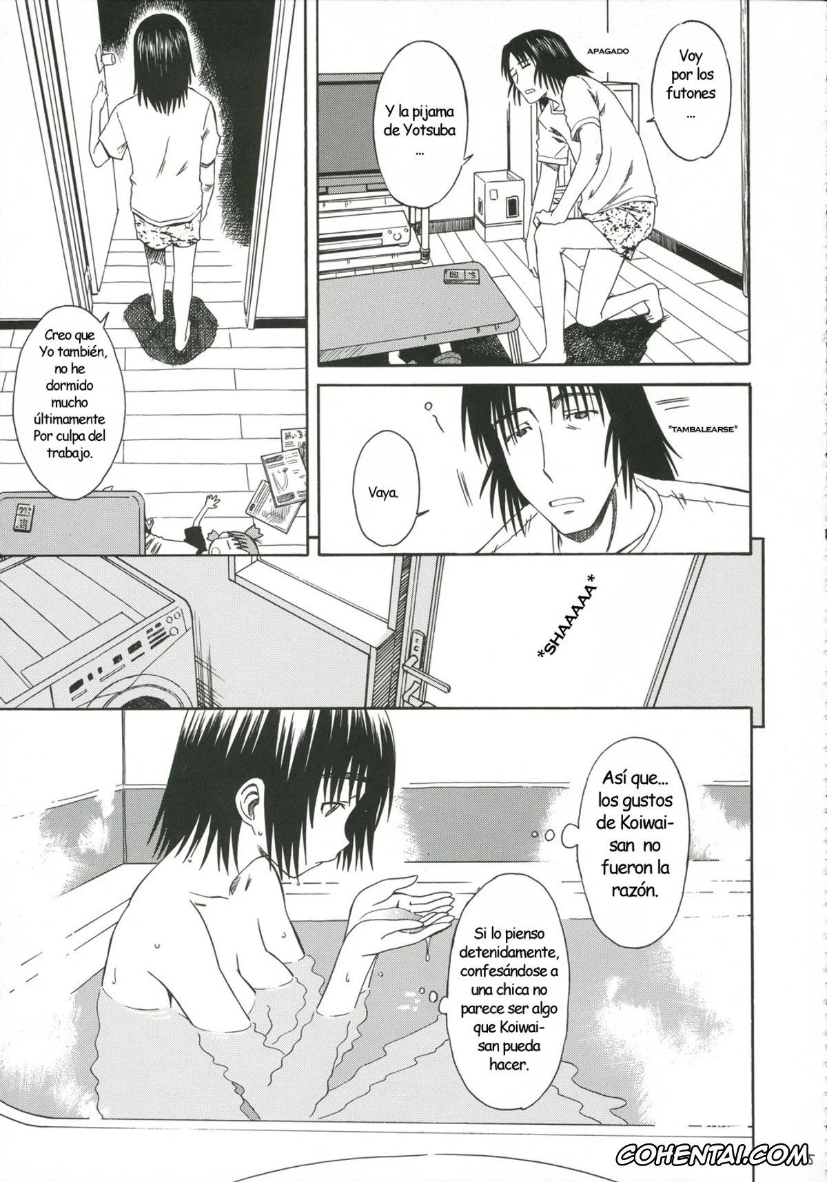 Yotsubato! hentai, Fuuka Ayase hentai, Yousuke Koiwai hentai, PRETTY NEIGHBOR&! Vol. 5 (Yotsubato!), pagina 12