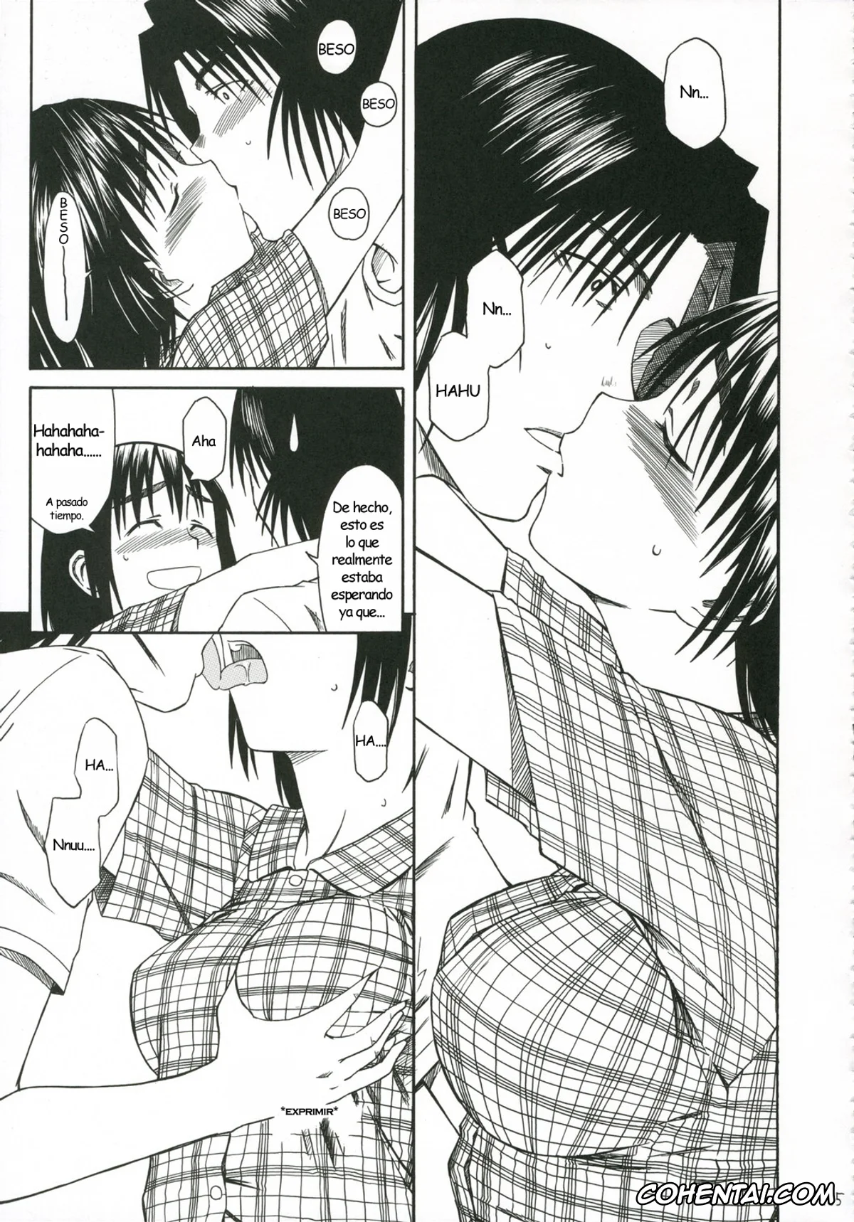 Yotsubato! xxx, Fuuka Ayase xxx, Yousuke Koiwai xxx, PRETTY NEIGHBOR&! Vol. 5 (Yotsubato!), pagina 22
