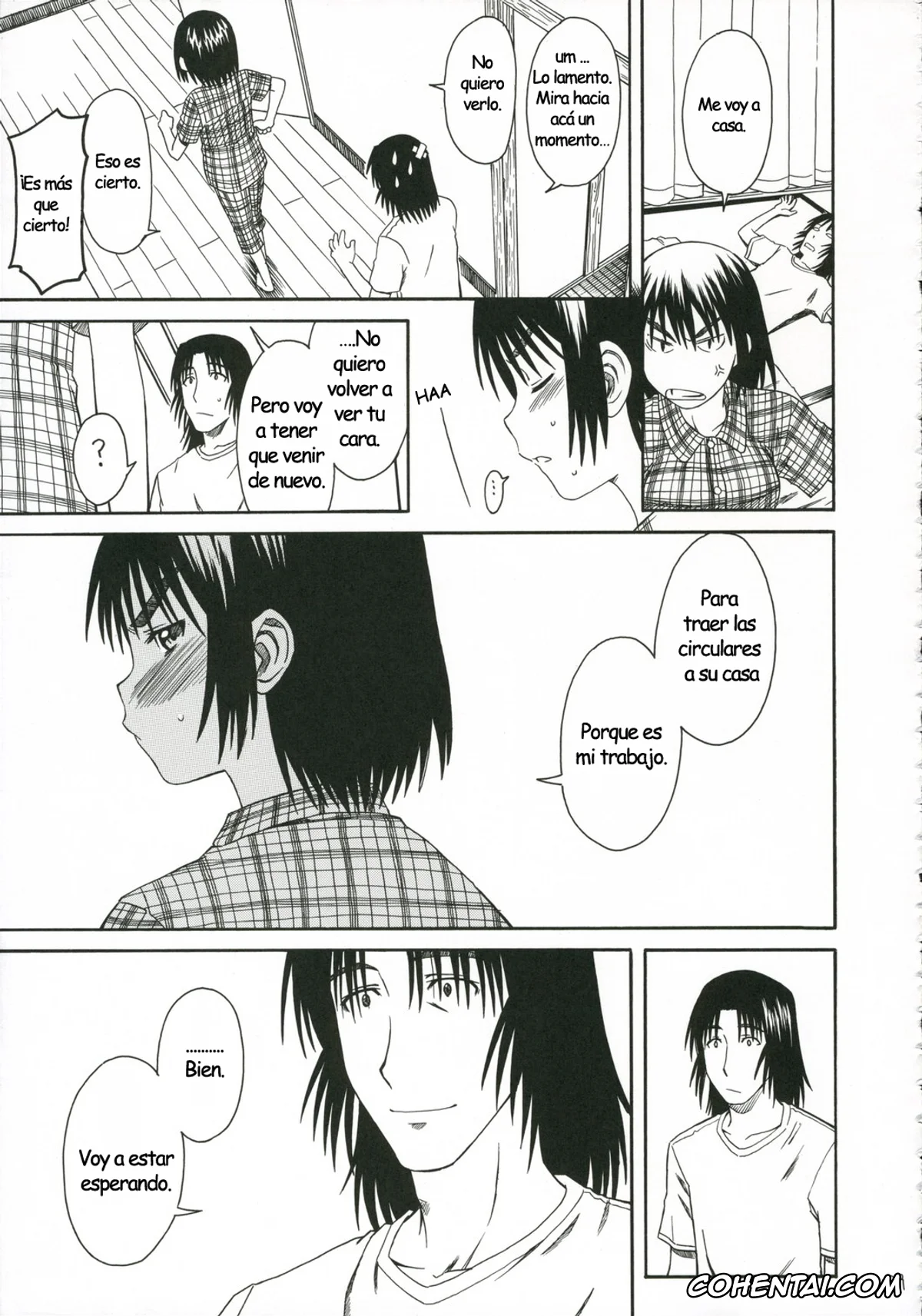 Yotsubato! xxx, Fuuka Ayase xxx, Yousuke Koiwai xxx, PRETTY NEIGHBOR&! Vol. 5 (Yotsubato!), pagina 46