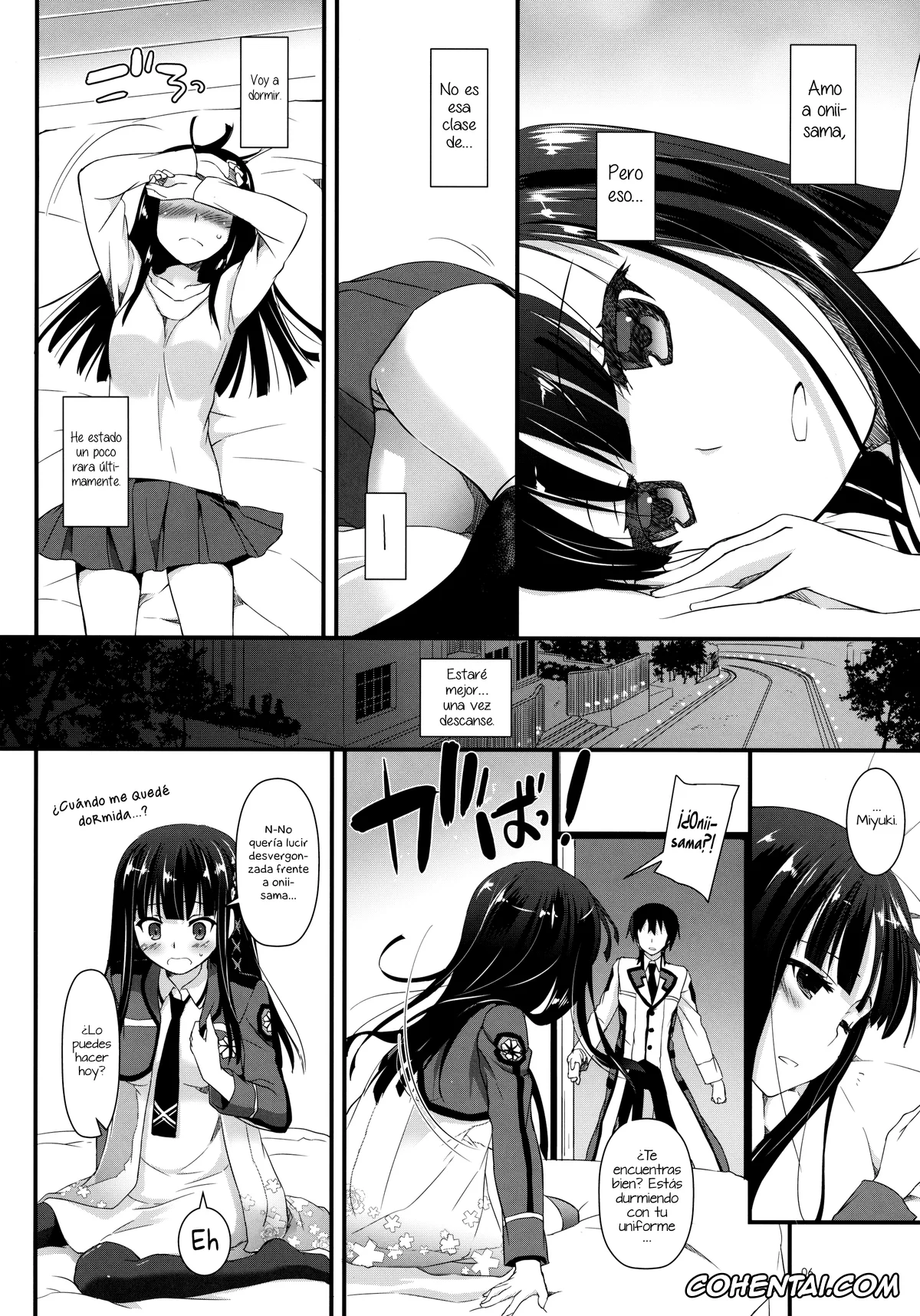 Mahouka Koukou no Rettousei porno, Miyuki Shiba porno, Tatsuya Shiba porno, D.L. action 86 (Mahouka Koukou no Rettousei), pagina 5