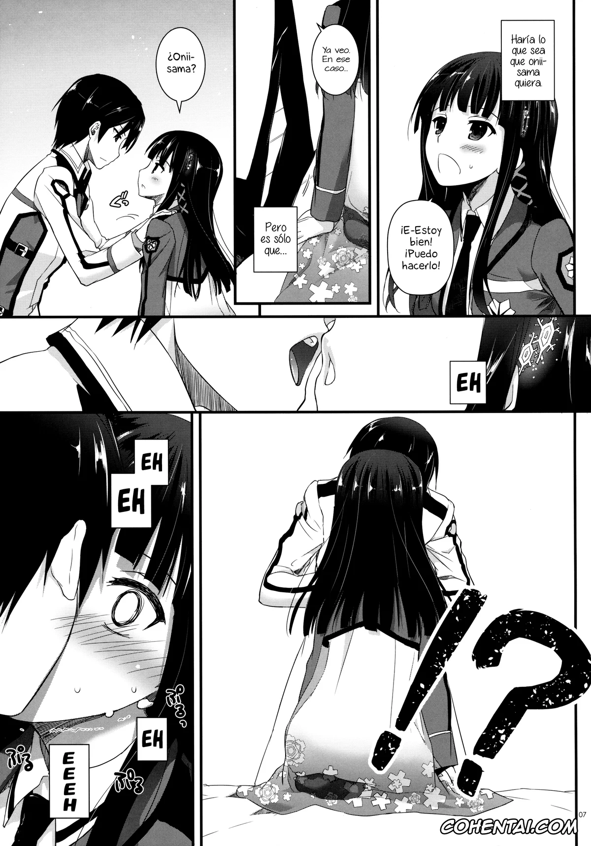 Mahouka Koukou no Rettousei hentai, Miyuki Shiba hentai, Tatsuya Shiba hentai, D.L. action 86 (Mahouka Koukou no Rettousei), pagina 6