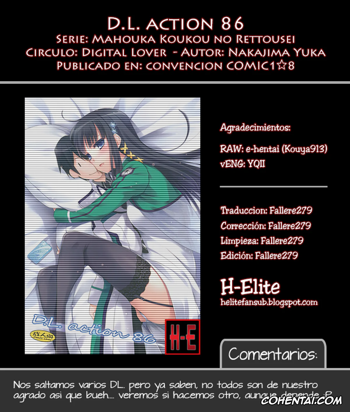 Mahouka Koukou no Rettousei hentai, Miyuki Shiba hentai, Tatsuya Shiba hentai, D.L. action 86 (Mahouka Koukou no Rettousei), pagina 18