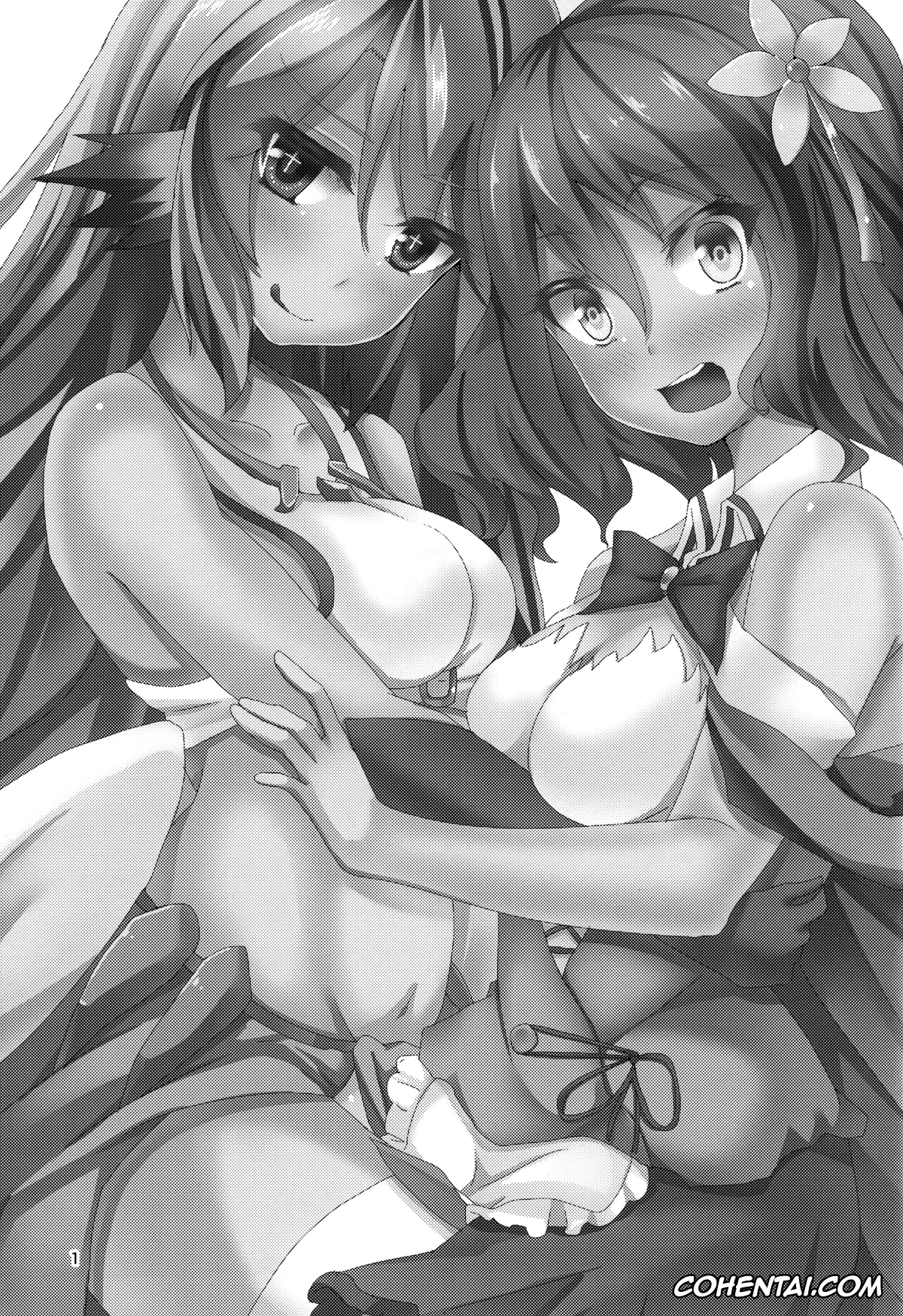 No Game No Life porno, Jibril porno, Sora porno, Stephanie Dola porno, Jibril to Steph no Gohoushi Shitemita! (No Game No Life), pagina 2
