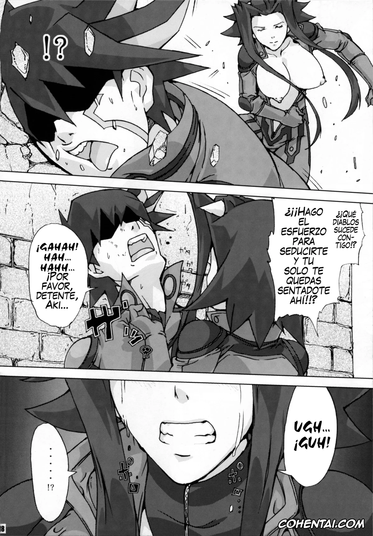 Yu-Gi-Oh! 5D’s hentai, Aki Izayoi hentai, Carly Nagisa | Carly Carmine hentai, Jack Atlas hentai, Yusei Fudo hentai, Sukisuki Carly Sukisuki Aki-san W ~Cyclone to Metal (Ka-Mahou Hansha Soukou)~ (Yu-Gi-Oh 5D’s), pagina 18