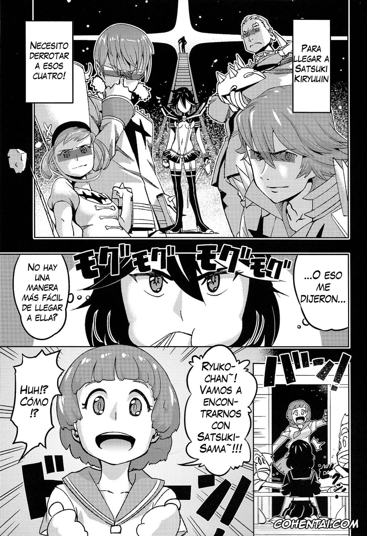 Kill la Kill porno, Mako Mankanshoku porno, Ryuuko Matoi porno, Sei Isou Ki! Hanru ka Hanrareru ka (Kill la Kill), pagina 2